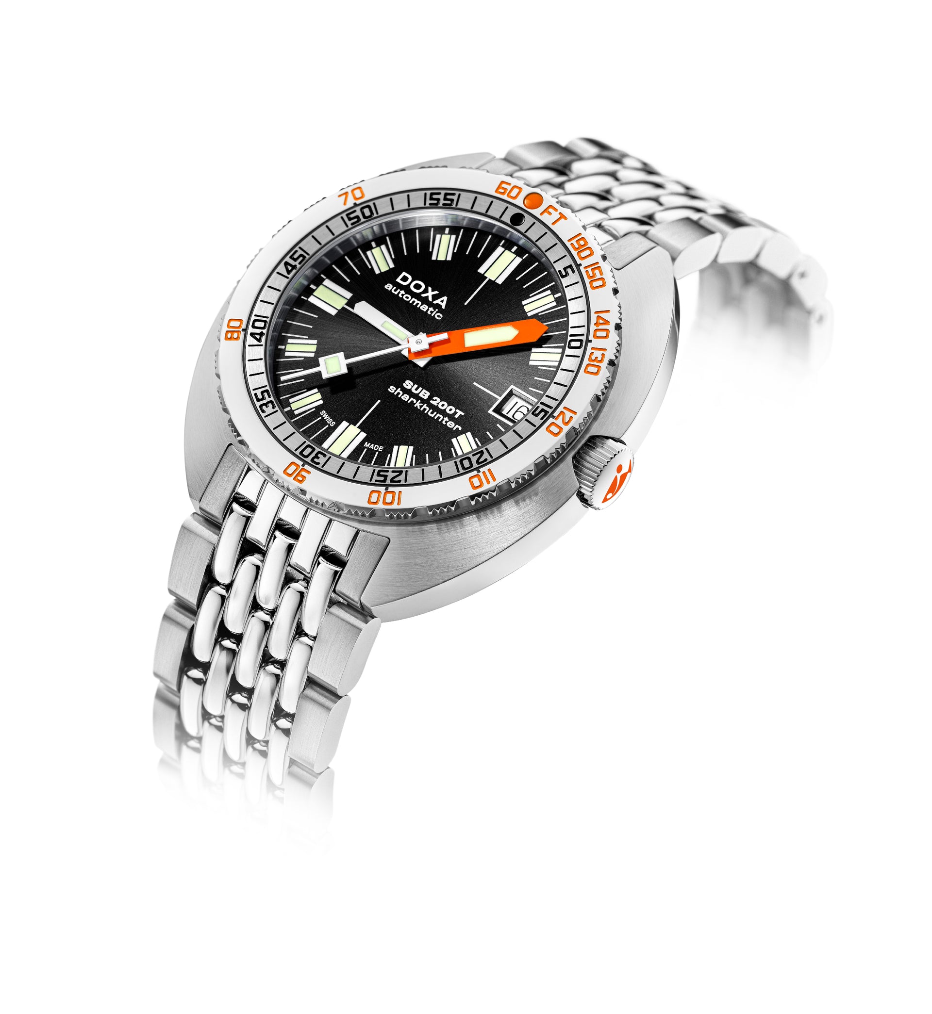 Doxa SUB 200T Sharkhunter Automatic (Black Dial / 39mm)