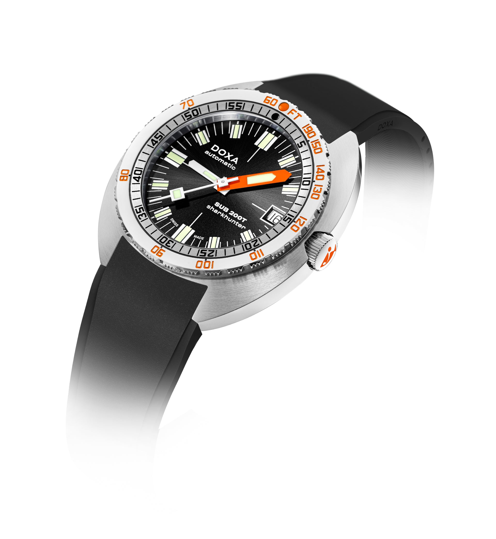 Doxa SUB 200T Sharkhunter Automatic (Black Dial / 39mm)