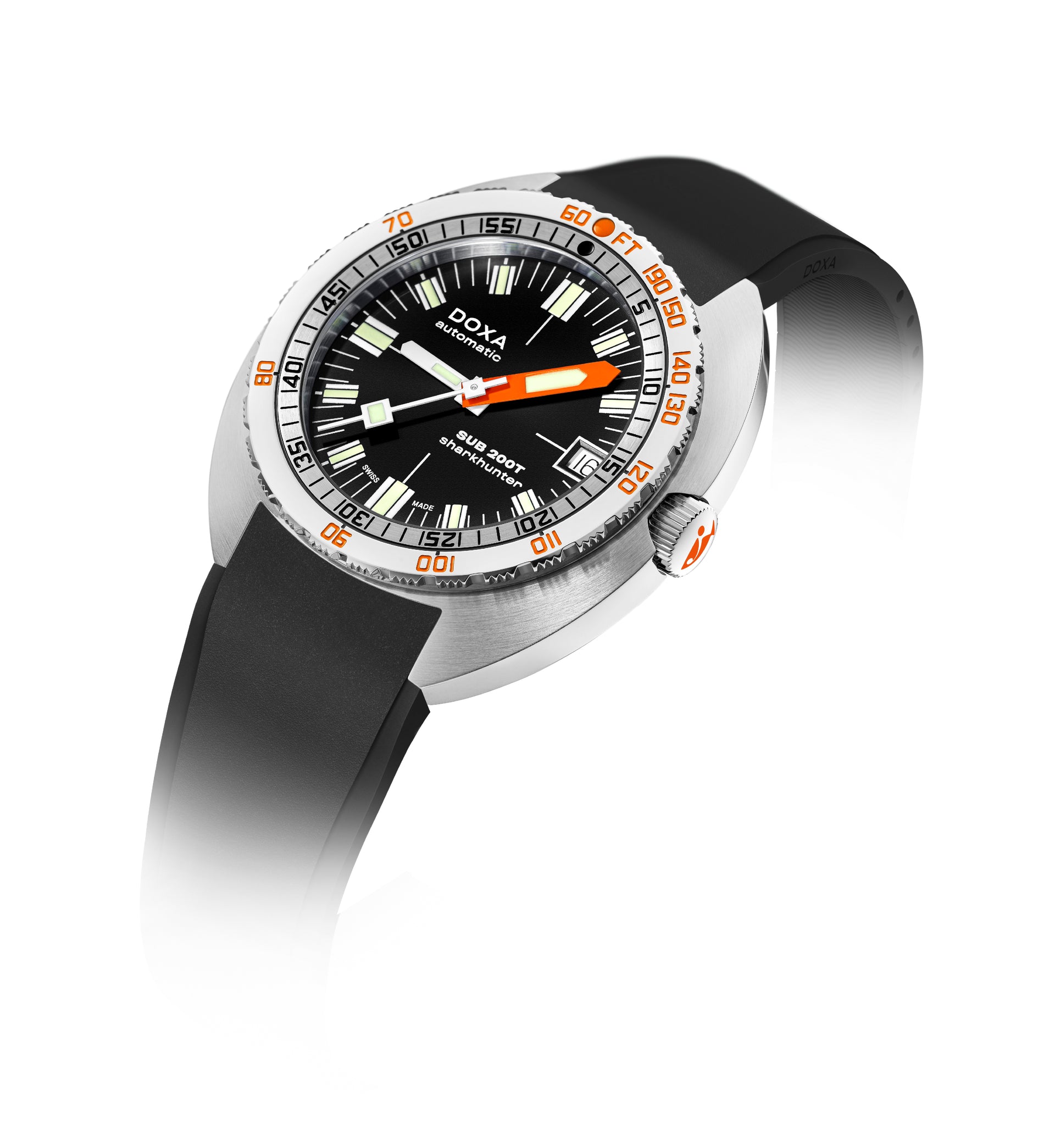 Doxa SUB 200T Sharkhunter Automatic (Black Dial / 39mm)