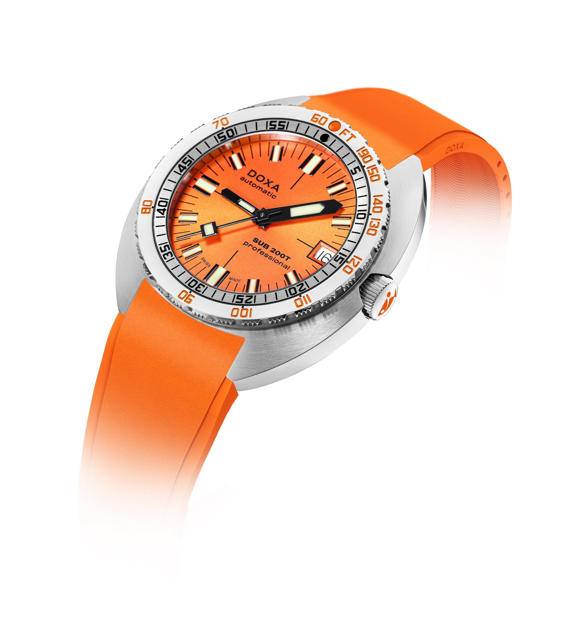 Doxa SUB 200T Professional Automatic (Orange Dial / 39mm)