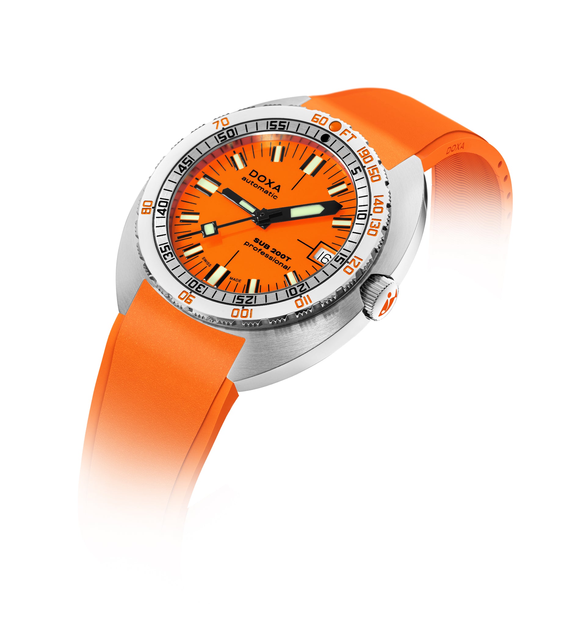 Doxa SUB 200T Professional Automatic (Orange Dial / 39mm)