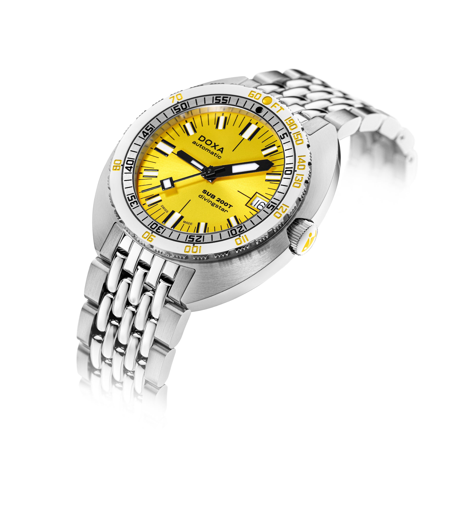 Doxa SUB 200T Divingstar Automatic (Yellow Dial / 39mm)