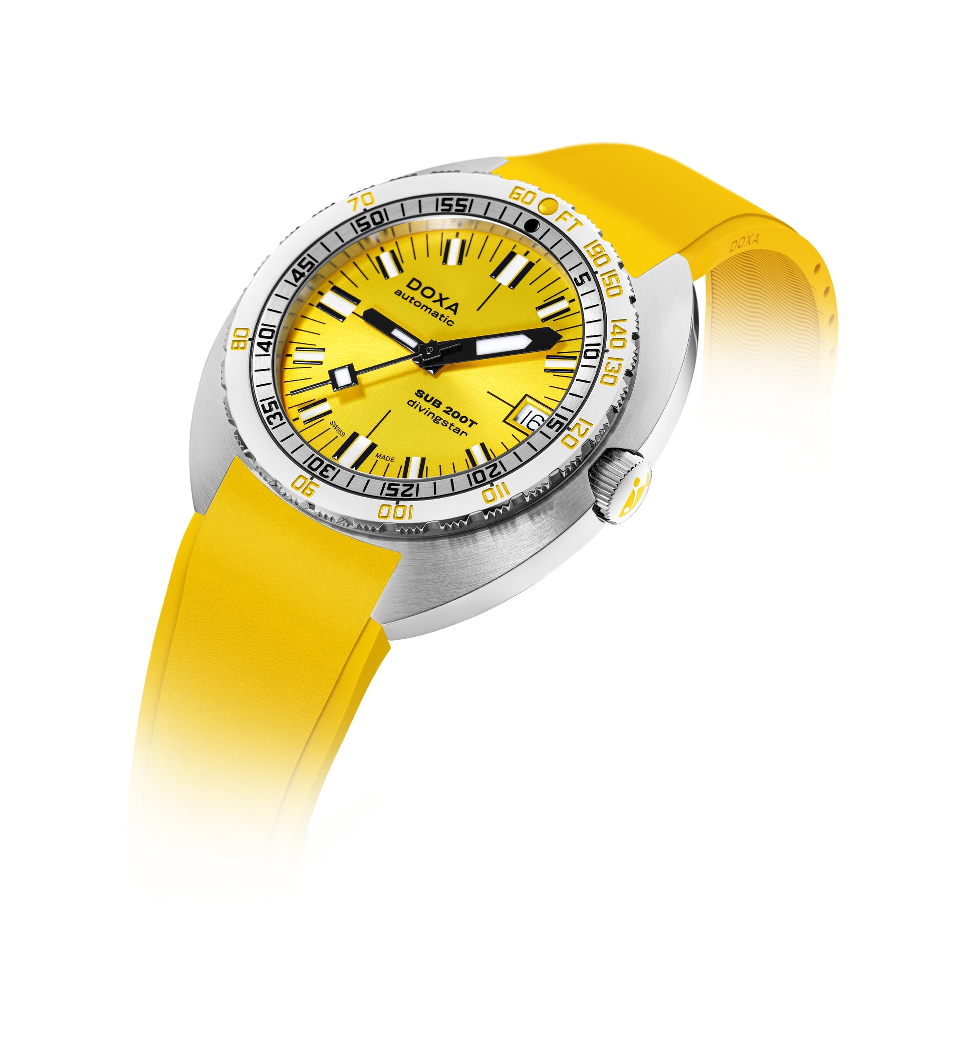 Doxa SUB 200T Divingstar Automatic (Yellow Dial / 39mm)