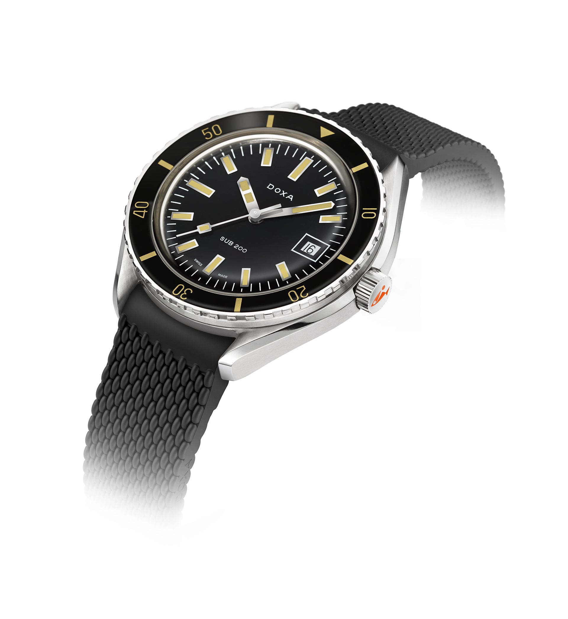Doxa SUB 200 Sharkhunter Automatic (Black Dial / 42mm)