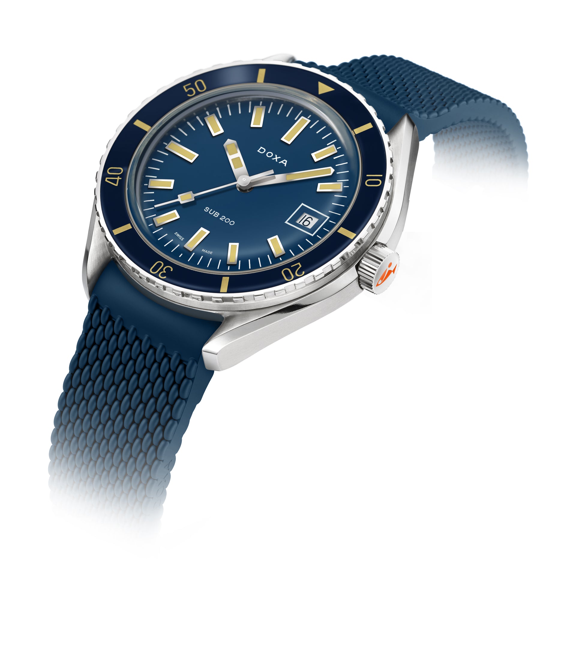 Doxa SUB 200 Caribbean Automatic (Blue Dial / 42mm)