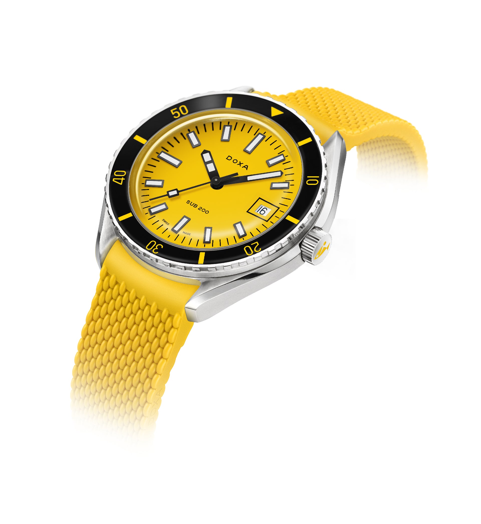 Doxa SUB 200 Divingstar Automatic (Yellow Dial / 42mm)