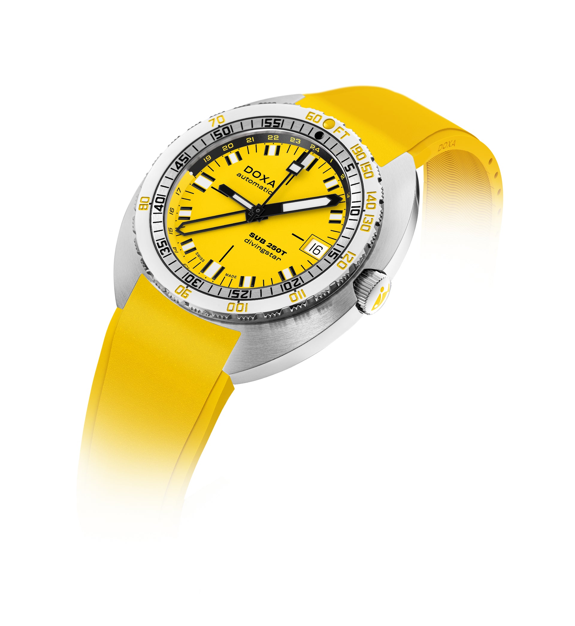 Doxa SUB 250T GMT Divingstar Automatic (Yellow Dial / 40mm)