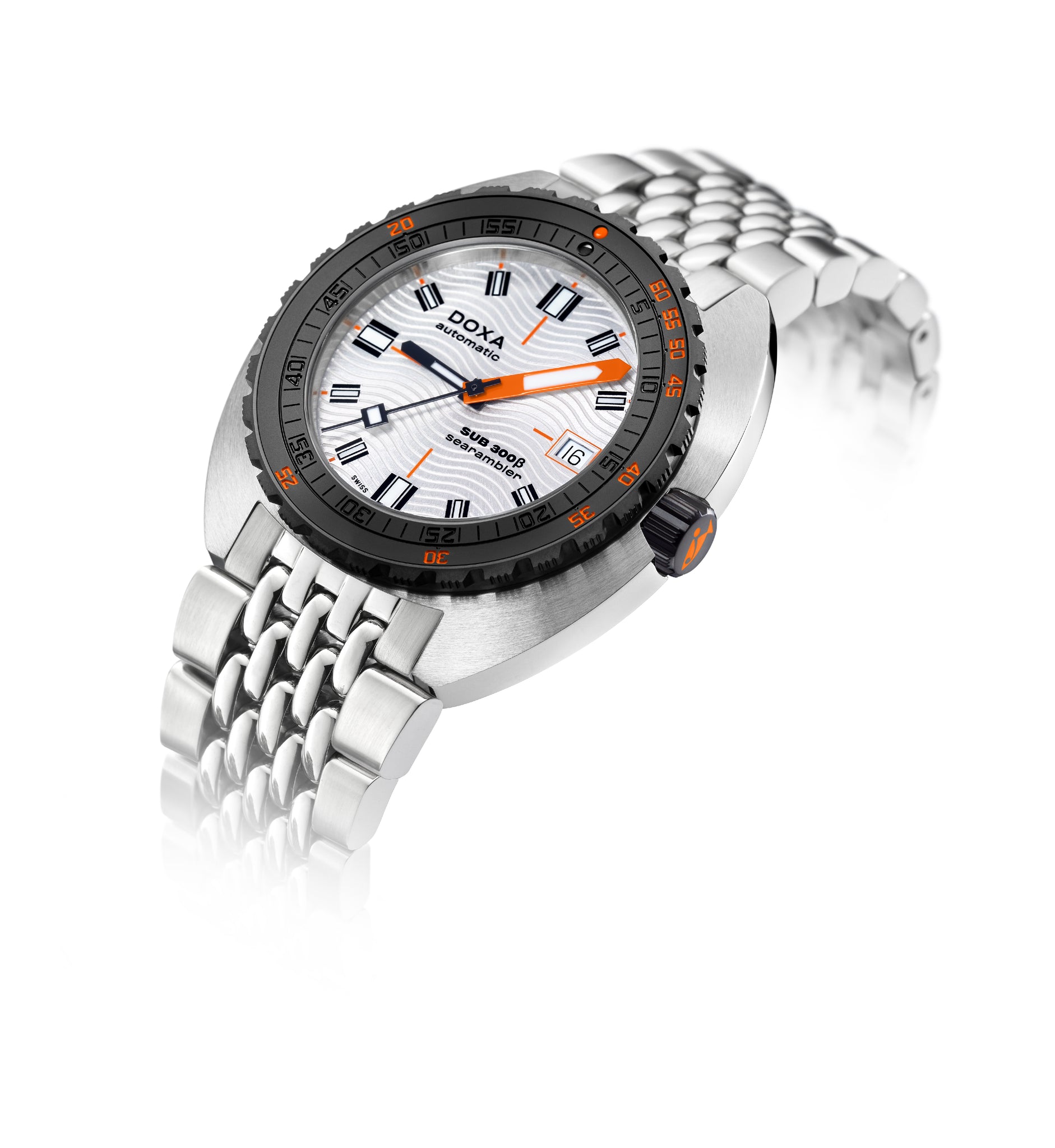 Doxa SUB 300 Beta Searambler Automatic (Silver Dial / 42.5mm)
