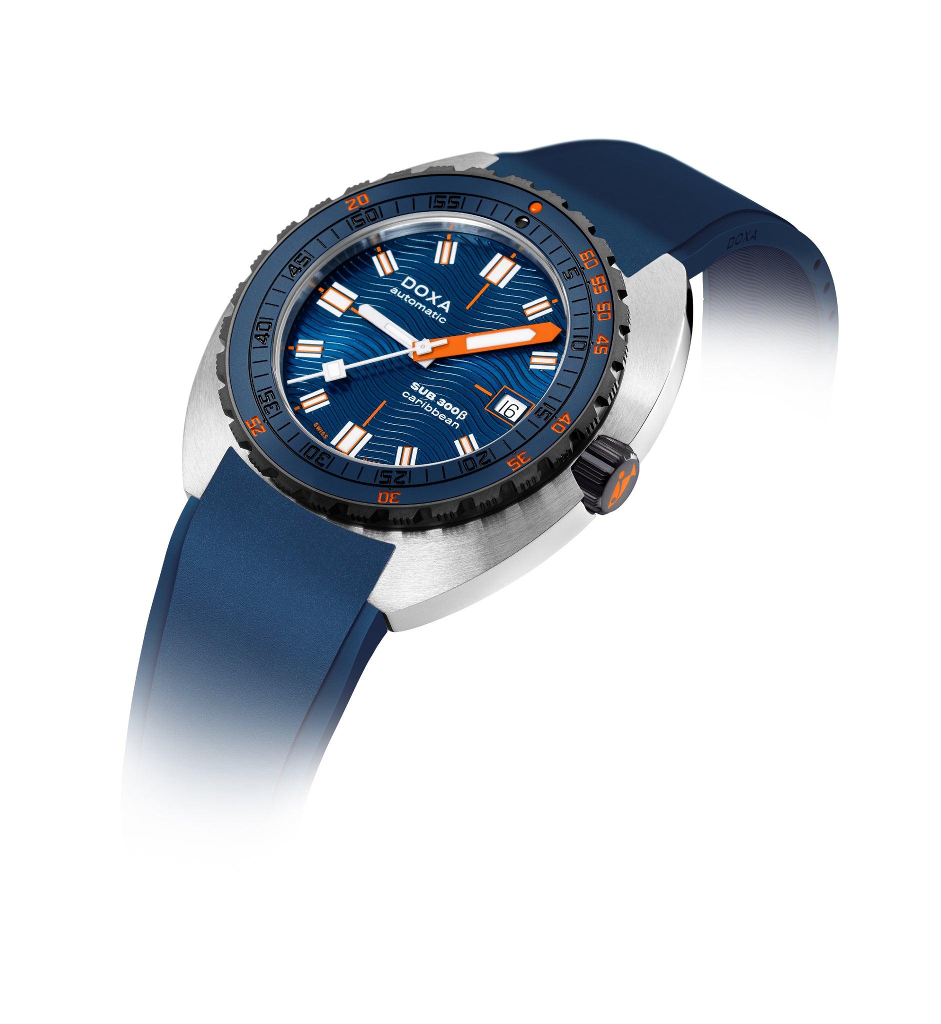 Doxa SUB 300 Beta Caribbean Automatic (Blue Dial / 42.5mm)