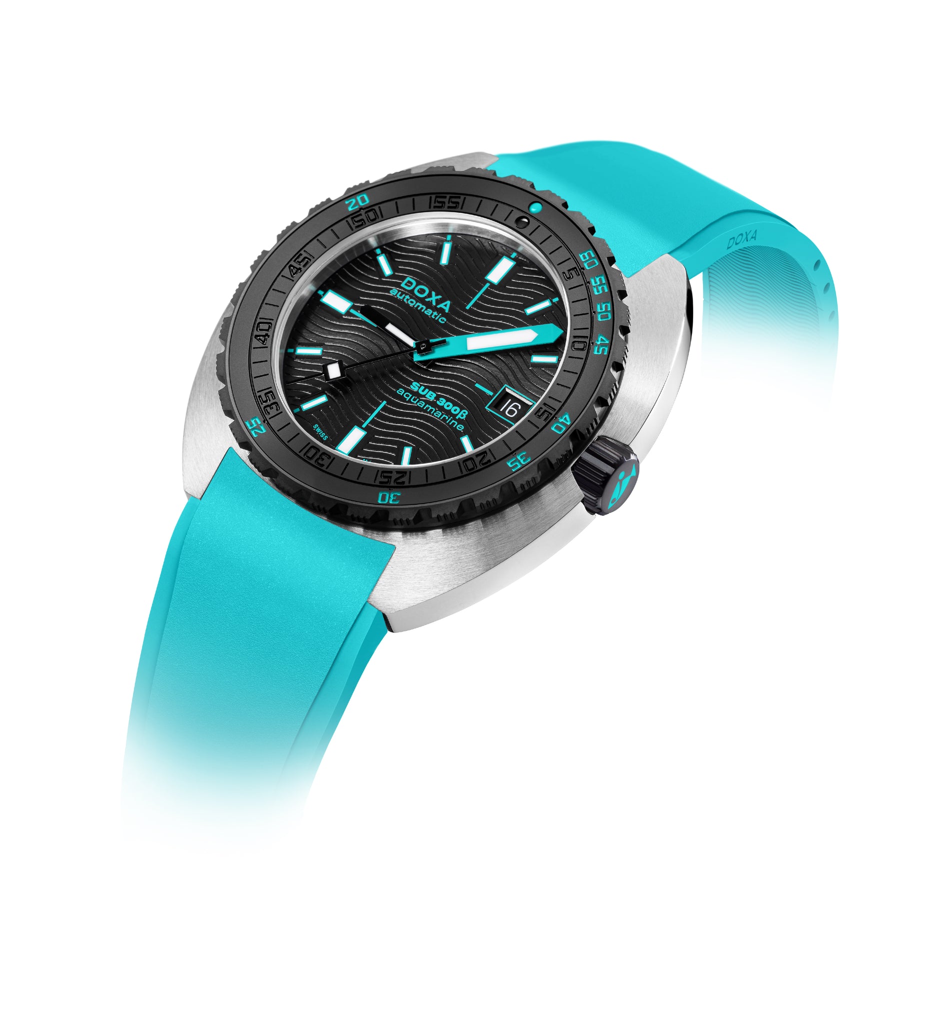 Doxa SUB 300 Beta Aquamarine Automatic (Black Dial / 42.5mm)