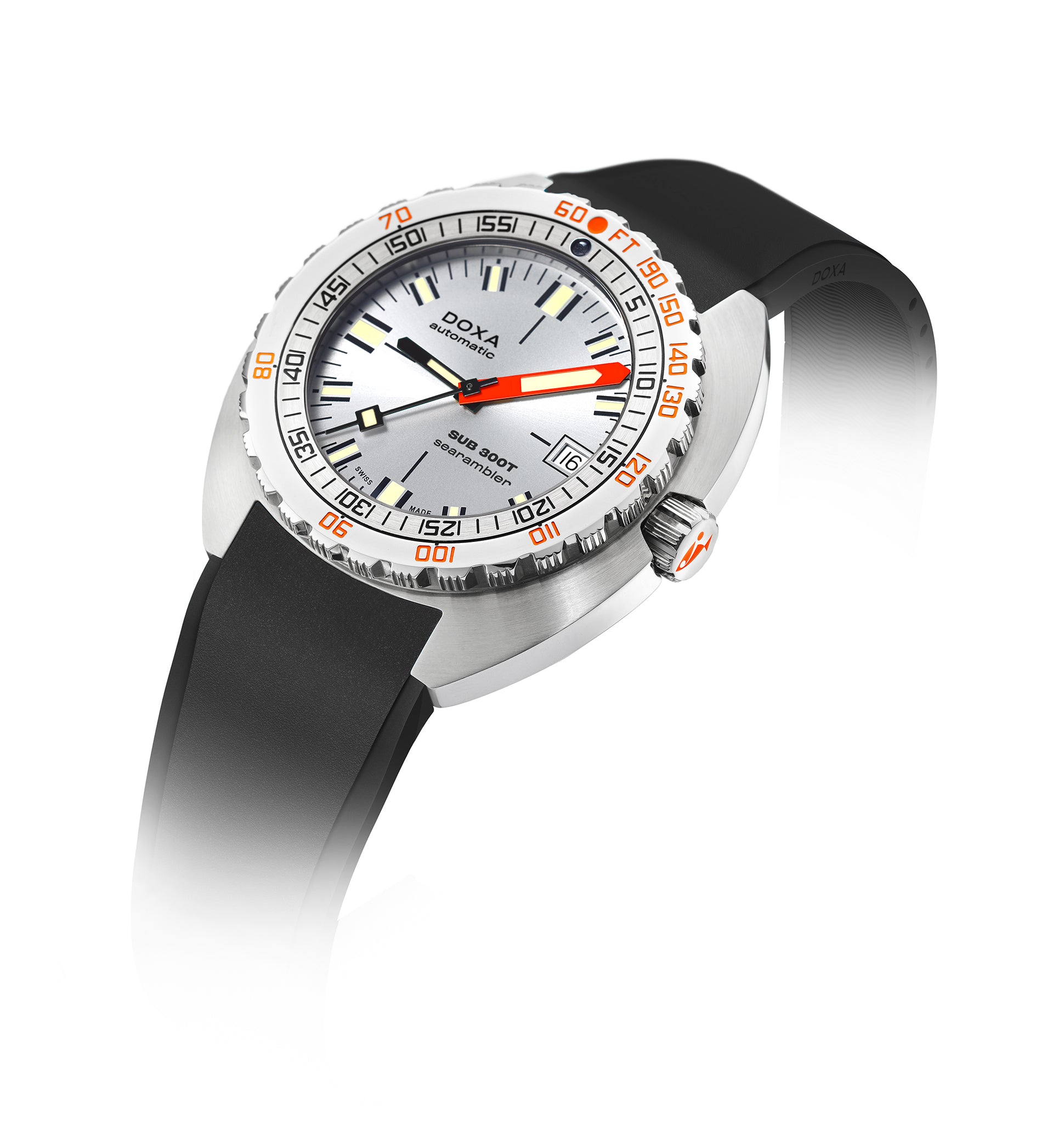 Doxa SUB 300T Searambler Automatic (Silver Dial / 42.5mm)