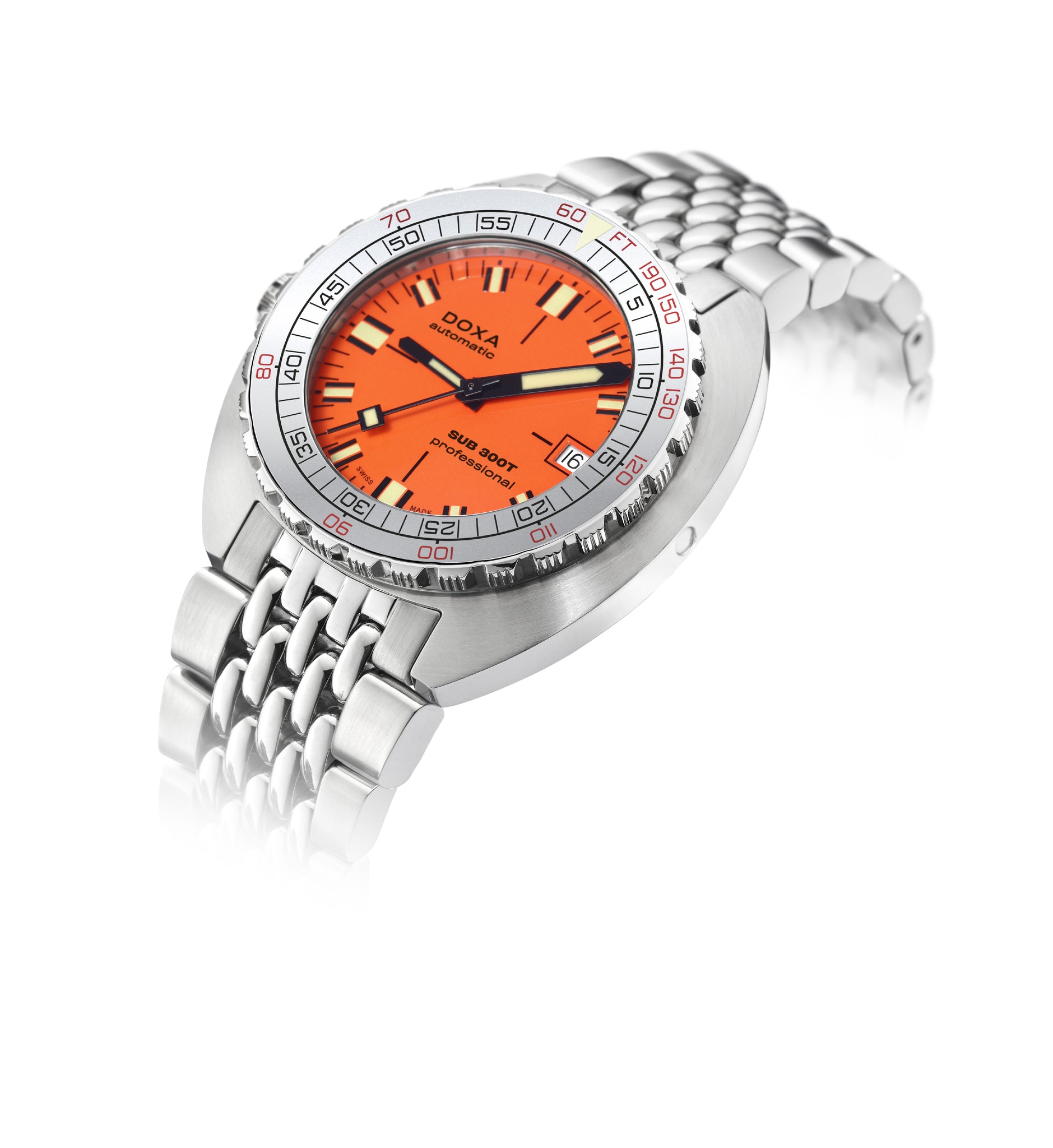 Doxa SUB 300T Professional Aristera Limited Edition Automatic (Orange Dial / 42.5mm)