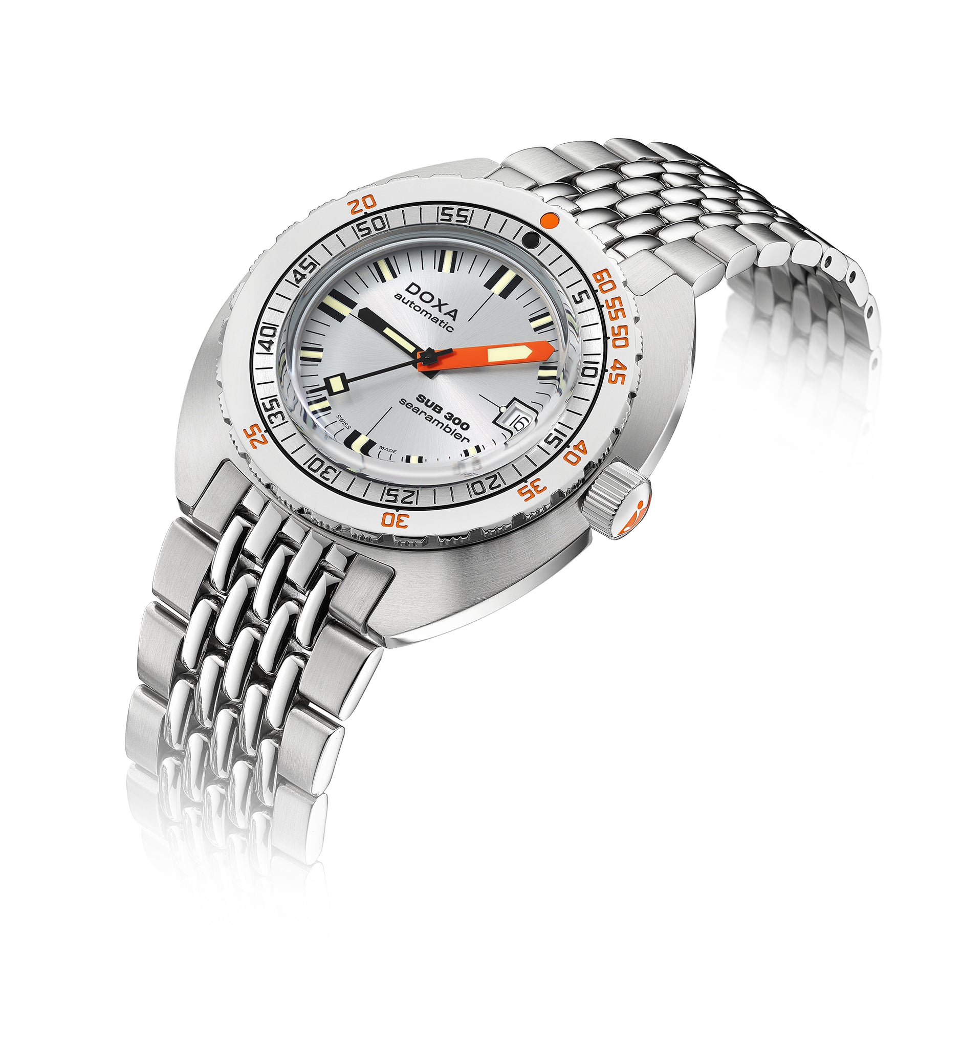 Doxa SUB 300 Searambler Automatic (Silver Dial / 42.5mm)