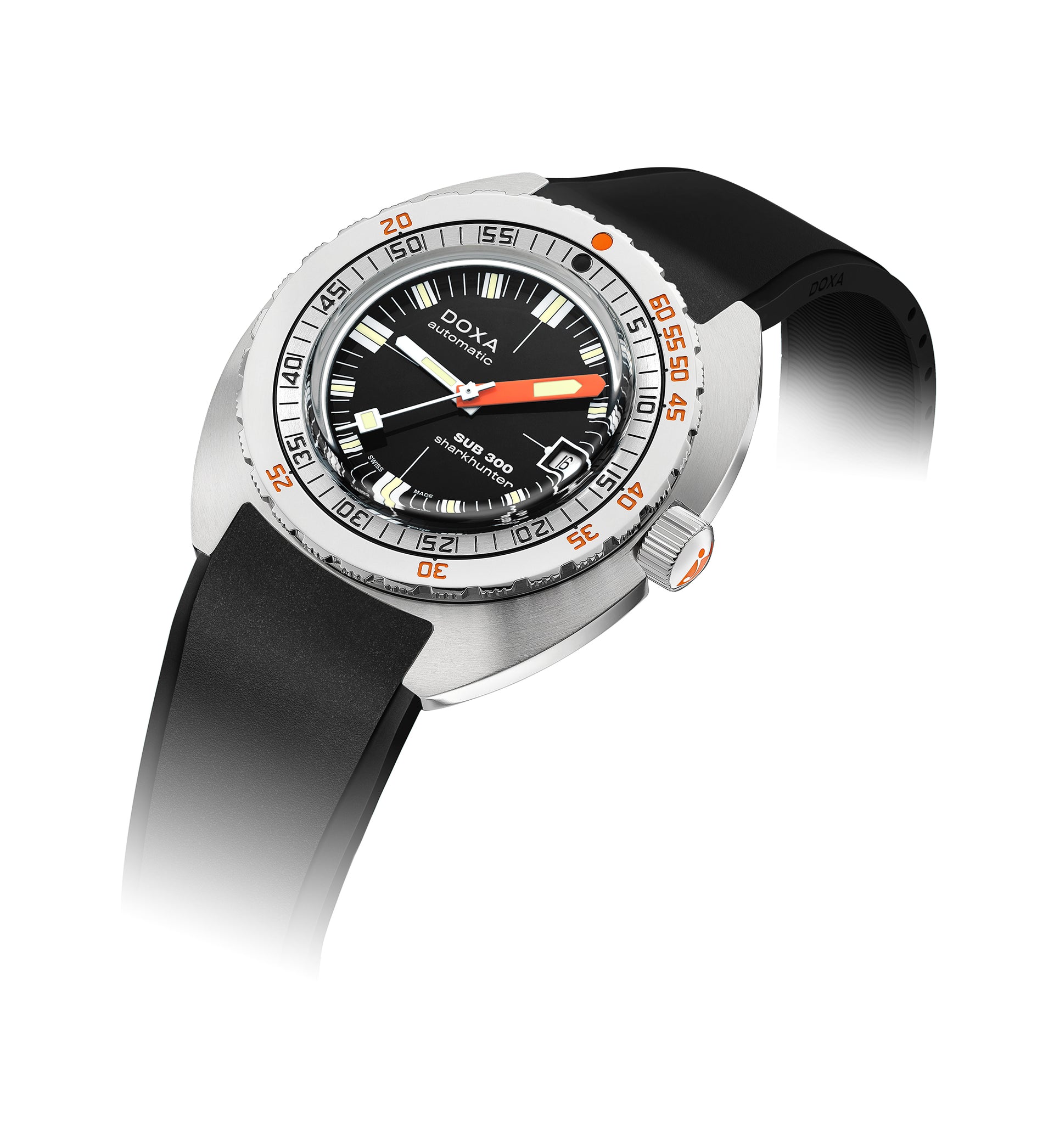 Doxa SUB 300 Sharkhunter Automatic (Black Dial / 42.5mm)
