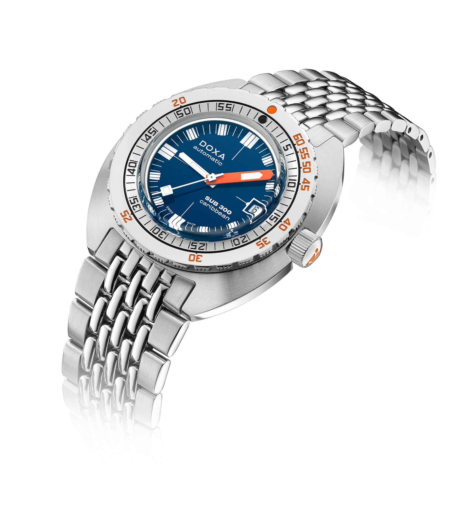 Doxa SUB 300 Caribbean Automatic (Blue Dial / 42.5mm)