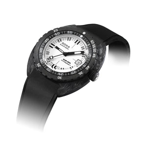 Doxa SUB 300 Carbon Whitepearl Automatic (White Dial / 42.5mm)