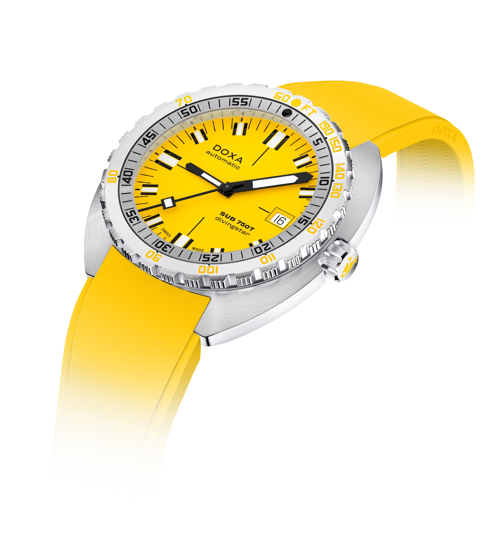 Doxa SUB 750T Divingstar Automatic (Yellow Dial / 45mm)