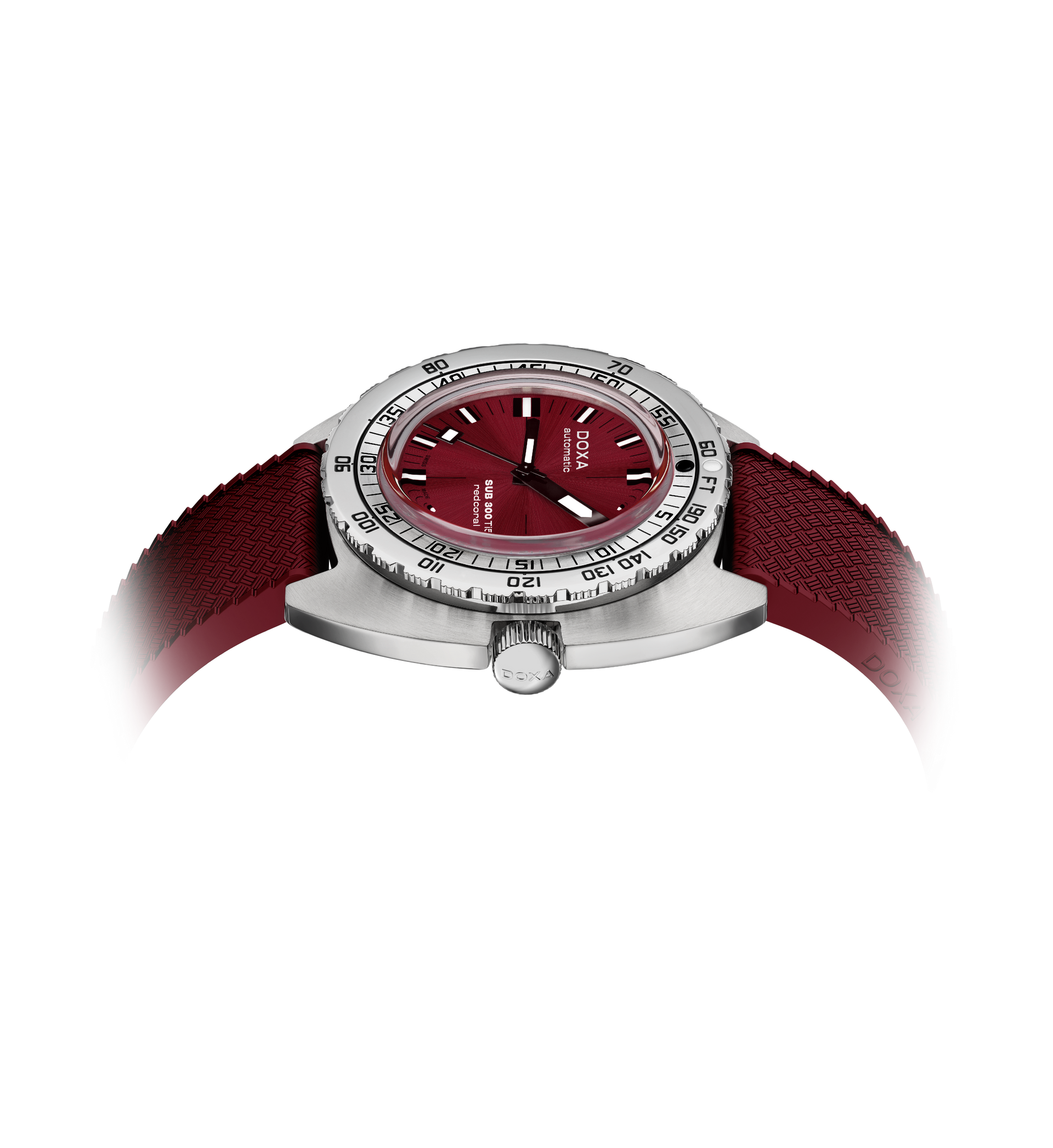 Doxa SUB 300 Ti5 Redcoral Automatic (Red Dial / 42.5mm)