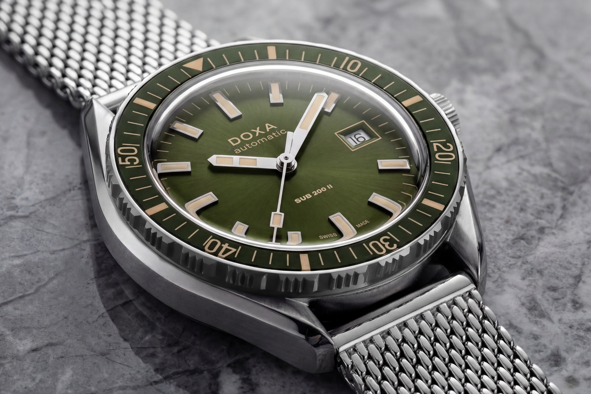 Doxa SUB 200 II Sea Emerald Automatic (Green Dial / 44mm)