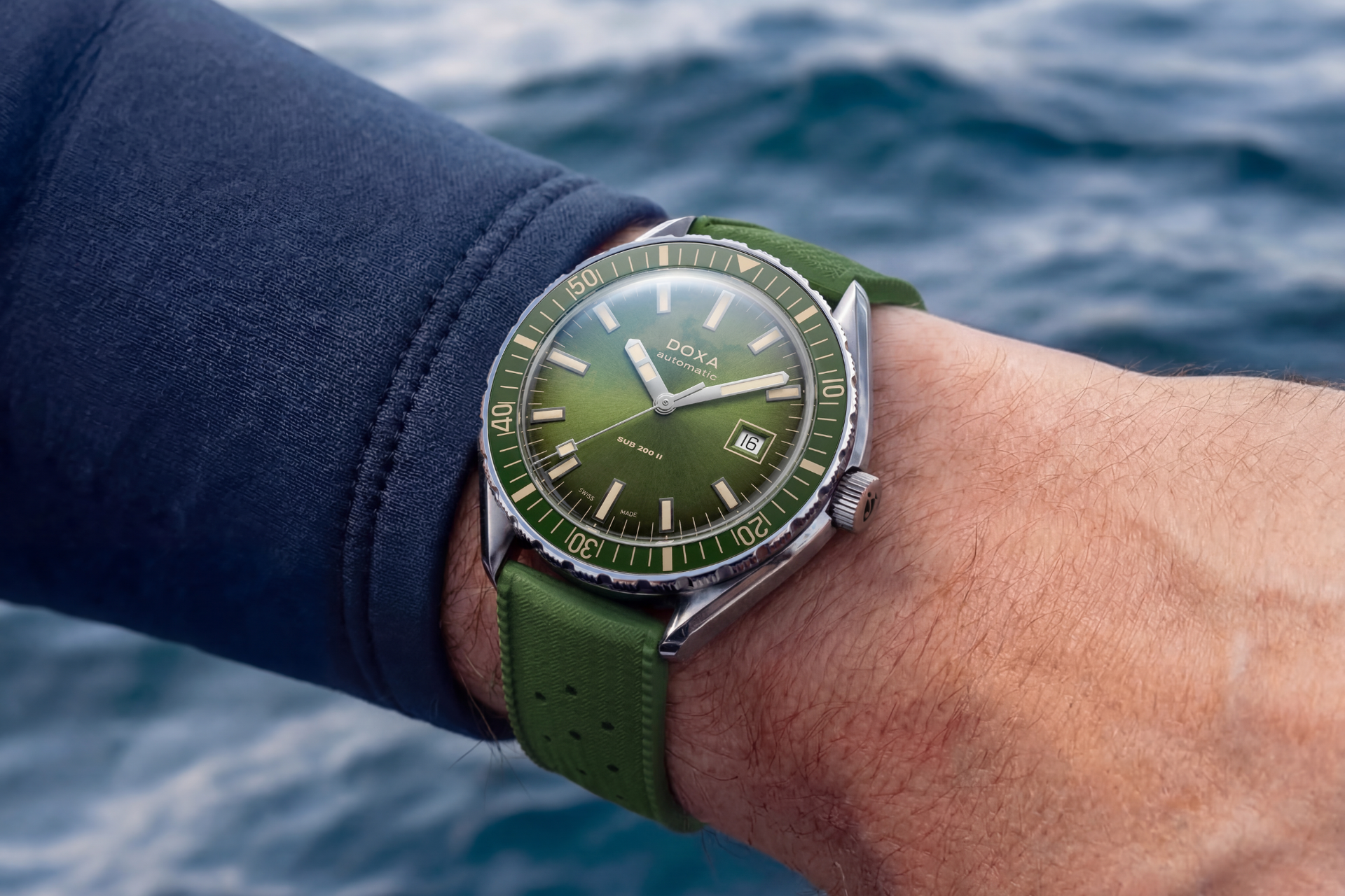 Doxa SUB 200 II Sea Emerald Automatic (Green Dial / 44mm)
