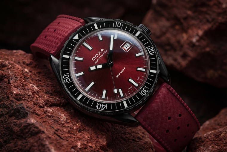 Doxa SUB 200 II Redcoral Automatic (Red Dial / 44mm)
