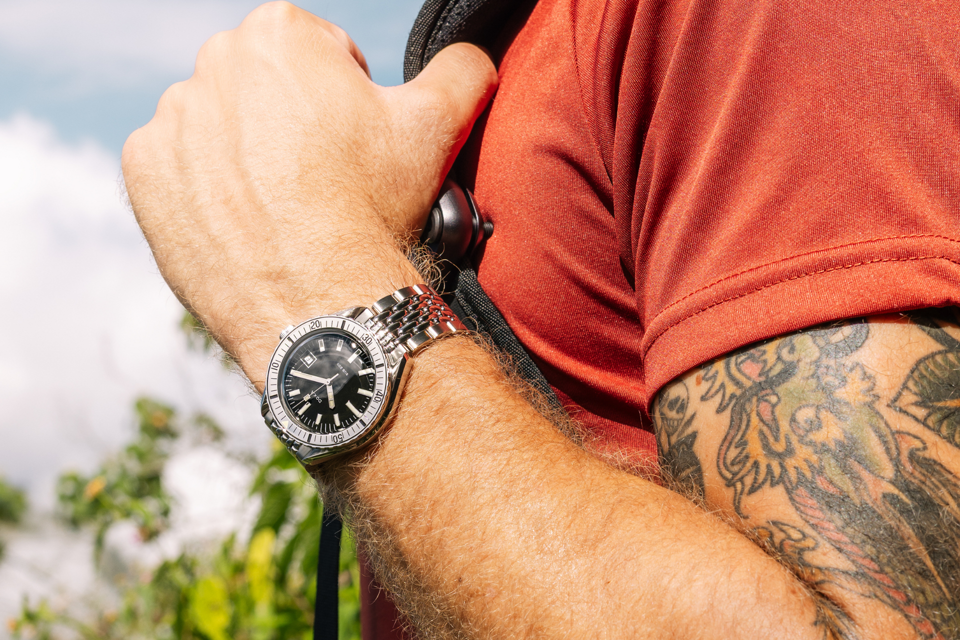 Doxa SUB 200 Sharkhunter Automatic (Black Dial / 42mm)