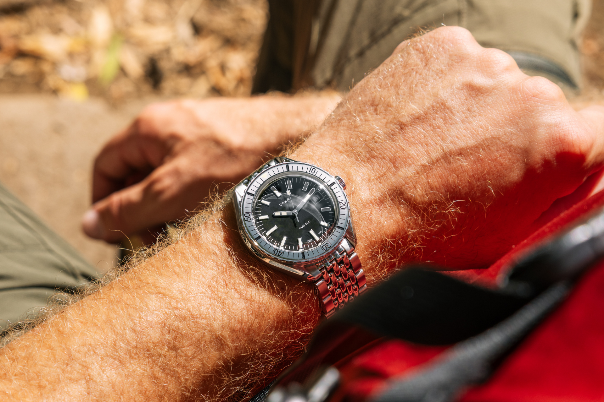 Doxa SUB 200 Sharkhunter Automatic (Black Dial / 42mm)