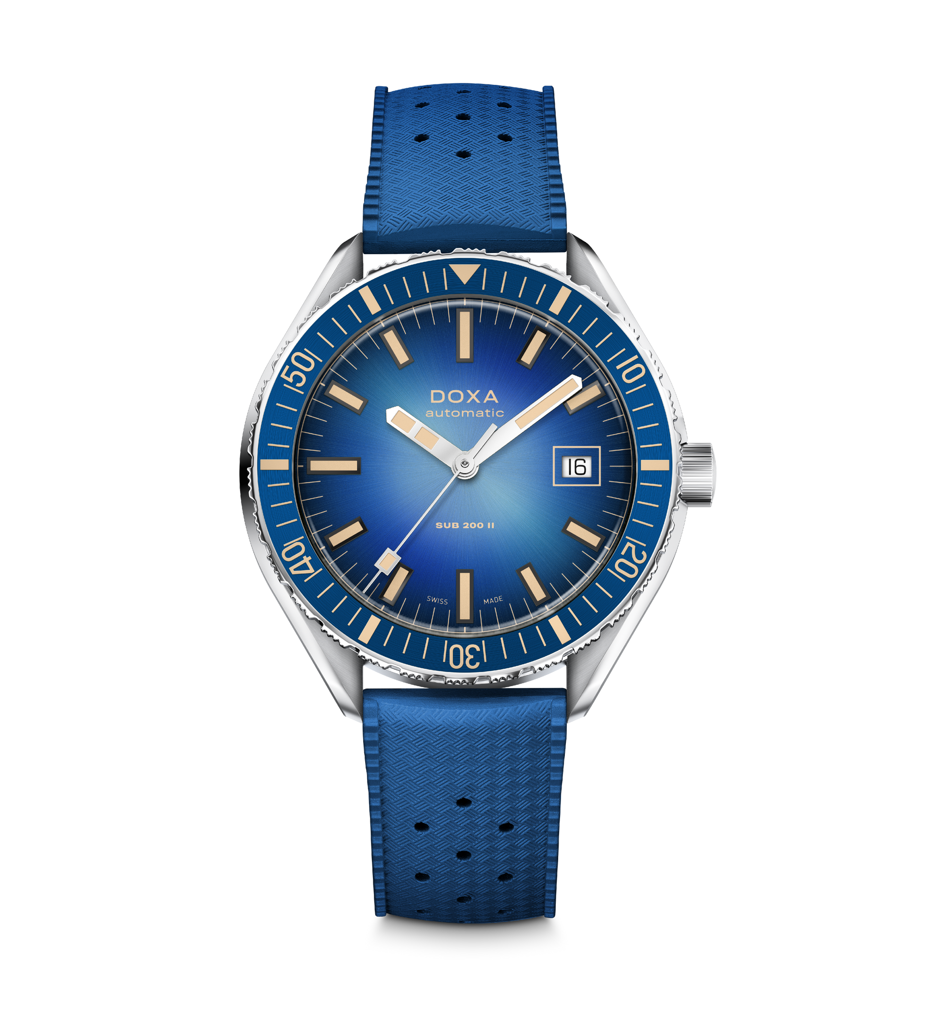 Doxa SUB 200 II Caribbean Automatic (Blue Dial / 44mm)