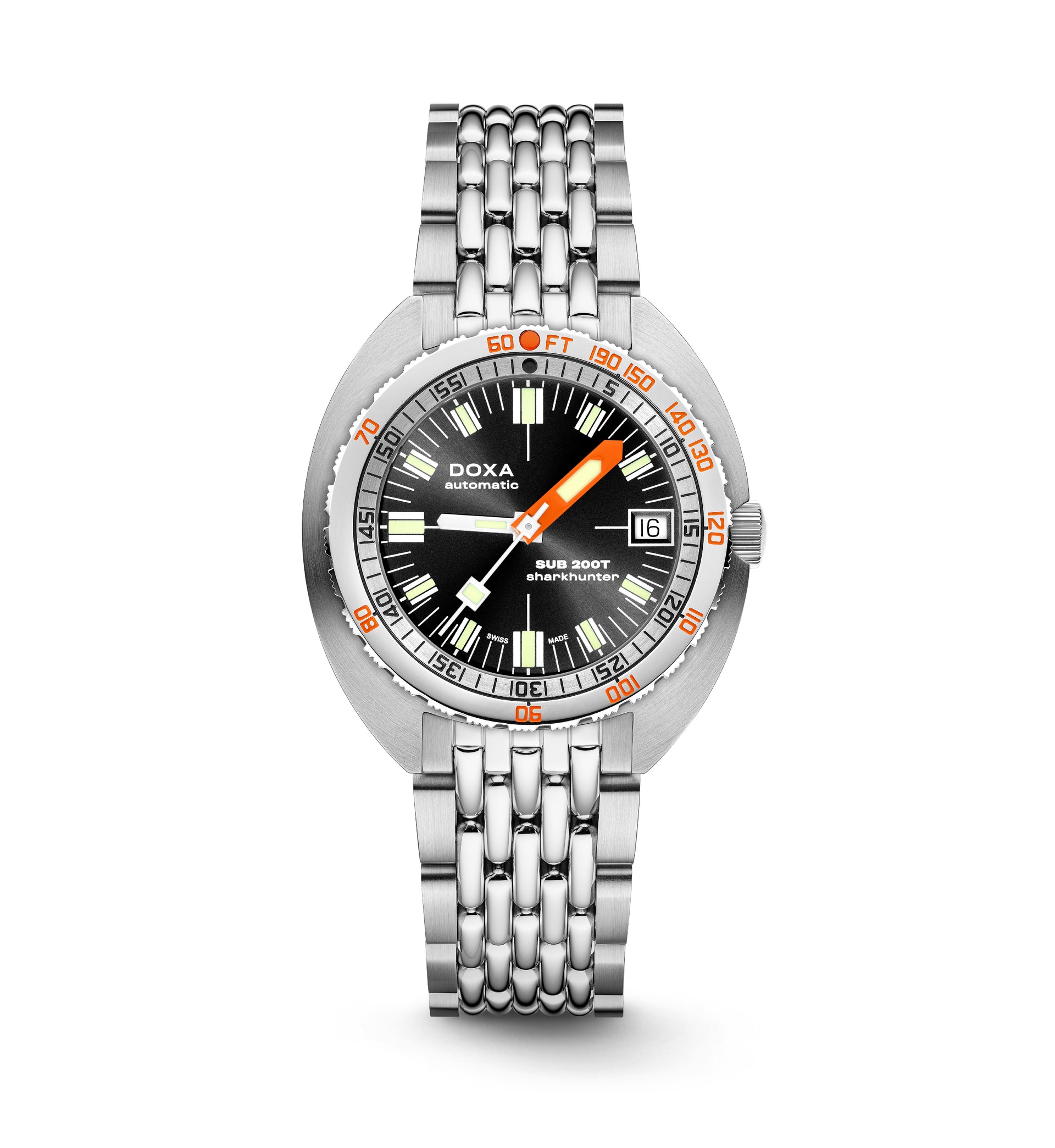 Doxa SUB 200T Sharkhunter Automatic (Black Dial / 39mm)