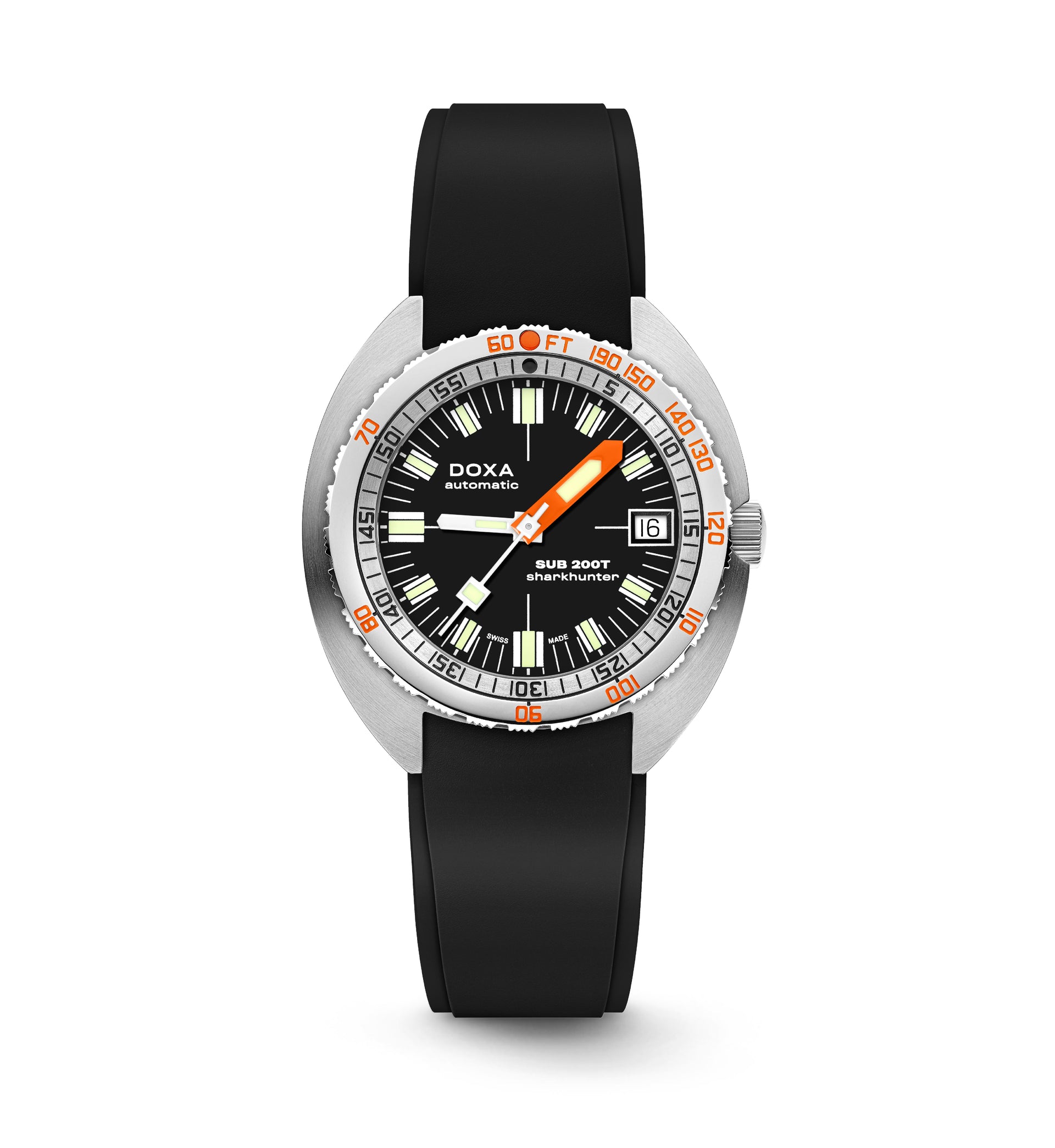 Doxa SUB 200T Sharkhunter Automatic (Black Dial / 39mm)