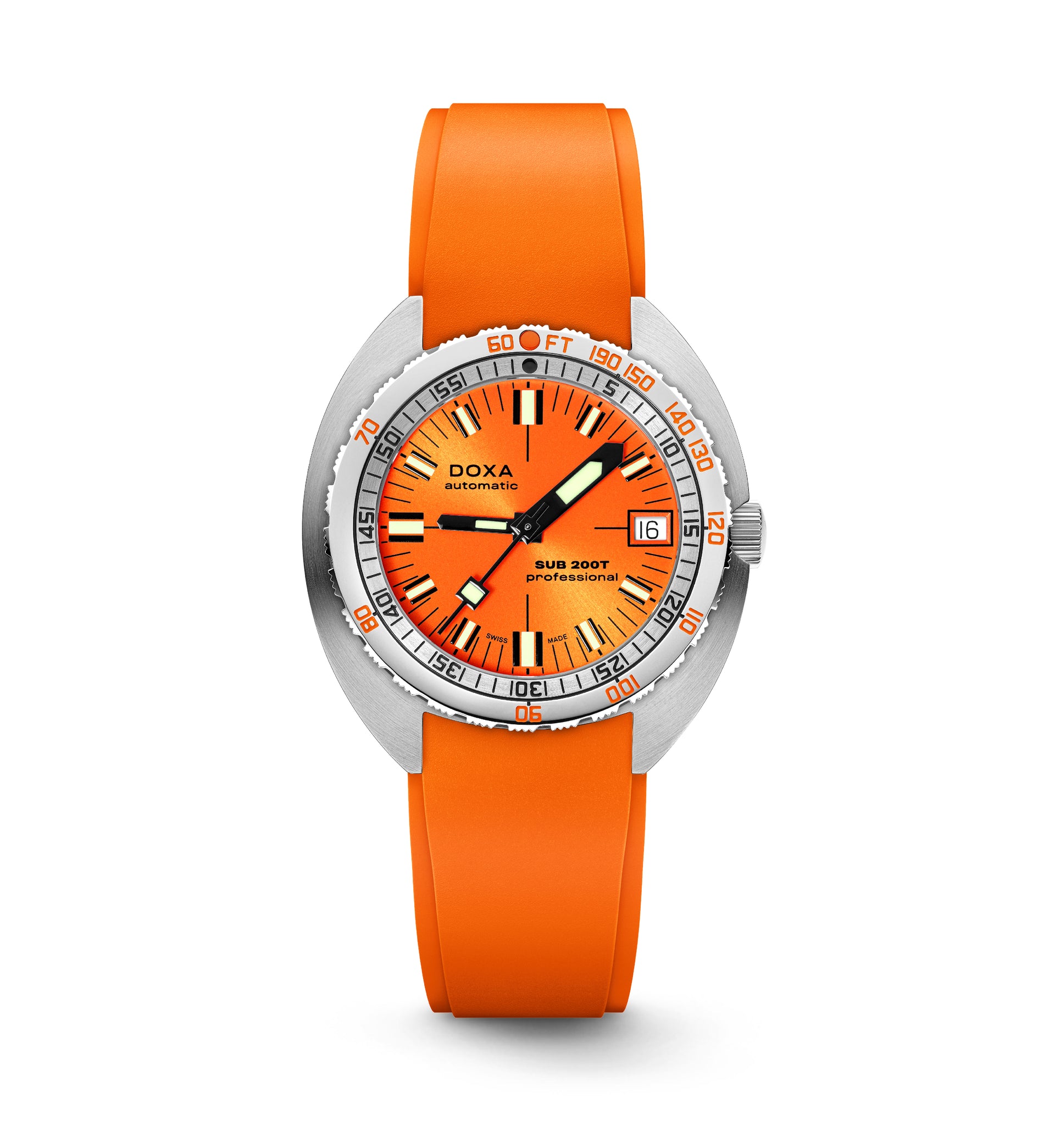 Doxa SUB 200T Professional Automatic (Orange Dial / 39mm)