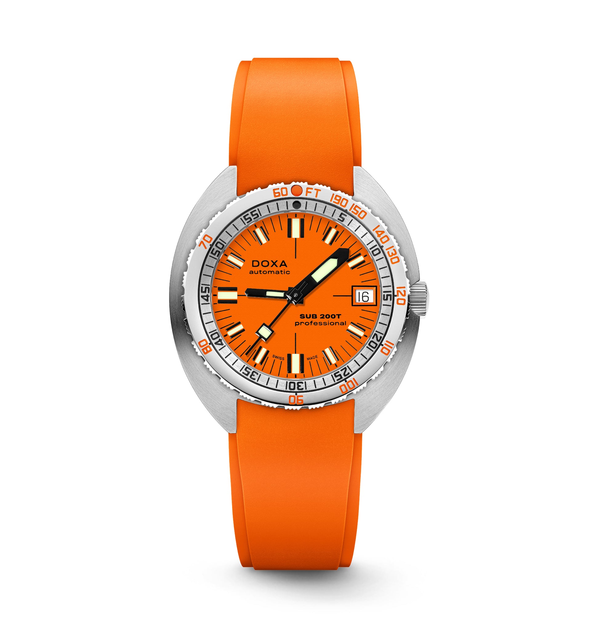Doxa SUB 200T Professional Automatic (Orange Dial / 39mm)