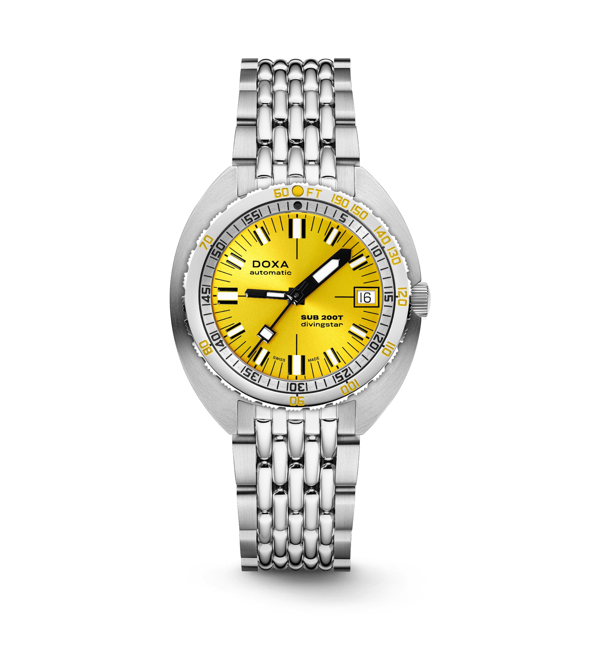 Doxa SUB 200T Divingstar Automatic (Yellow Dial / 39mm)
