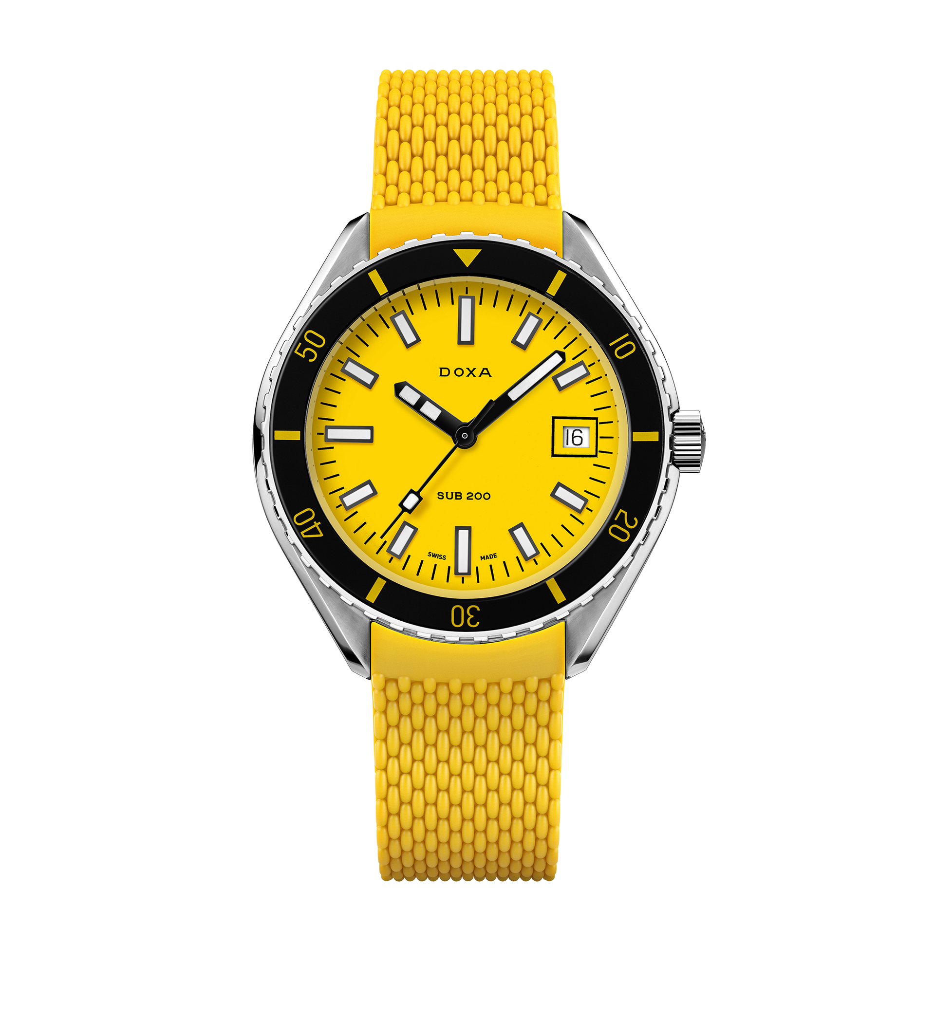 Doxa SUB 200 Divingstar Automatic (Yellow Dial / 42mm)