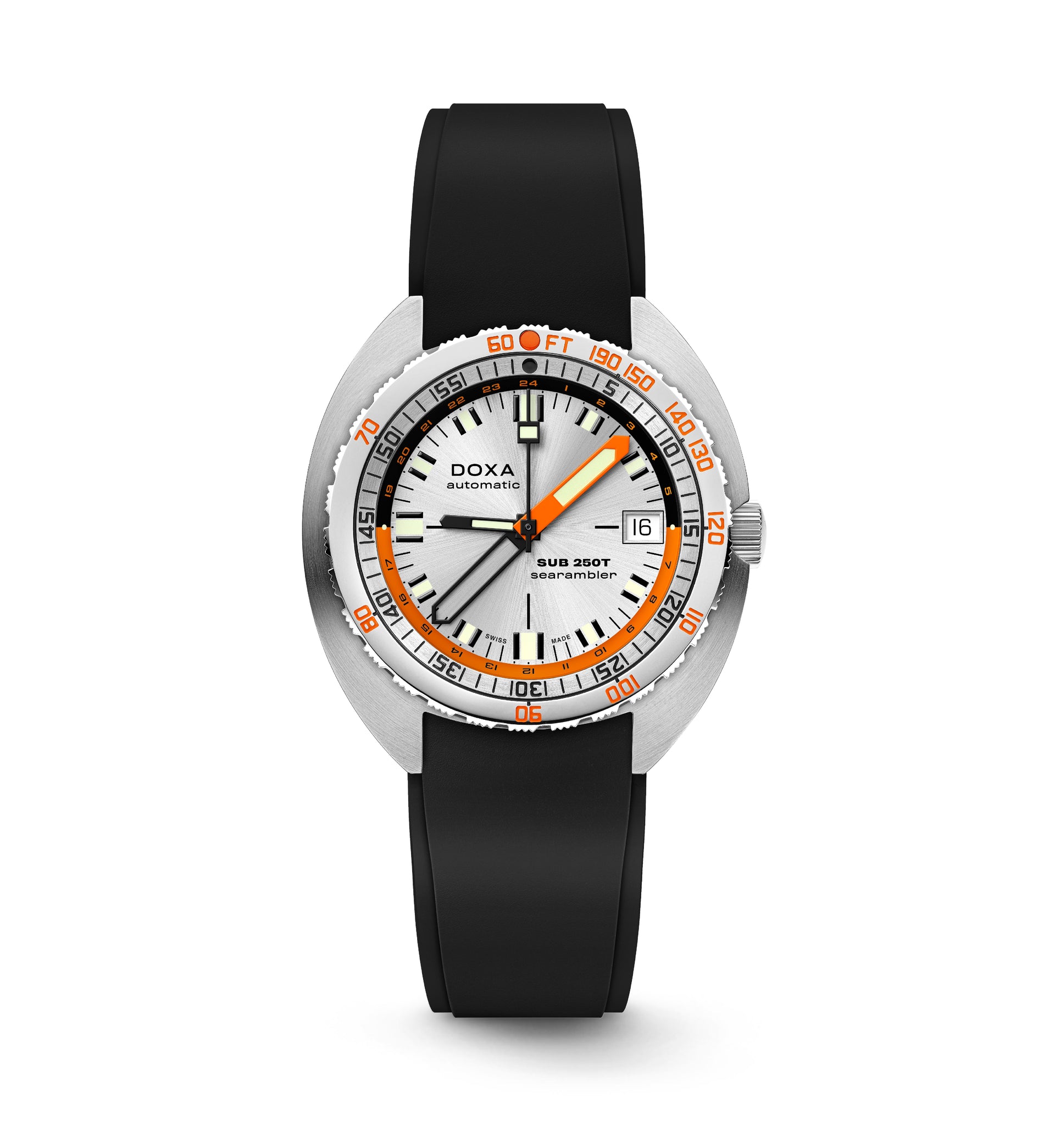 Doxa SUB 250T GMT Searambler Automatic (Silver Dial / 40mm)