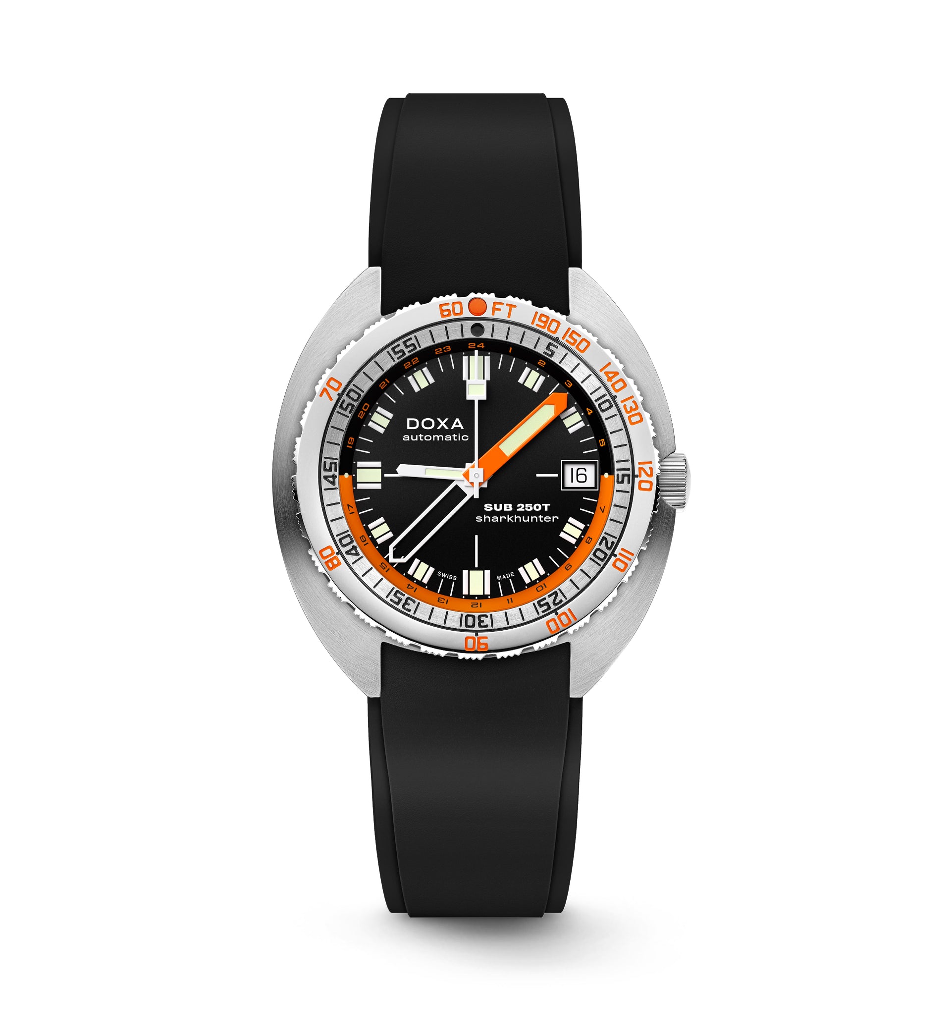 Doxa SUB 250T GMT Sharkhunter Automatic (Black Dial / 40mm)
