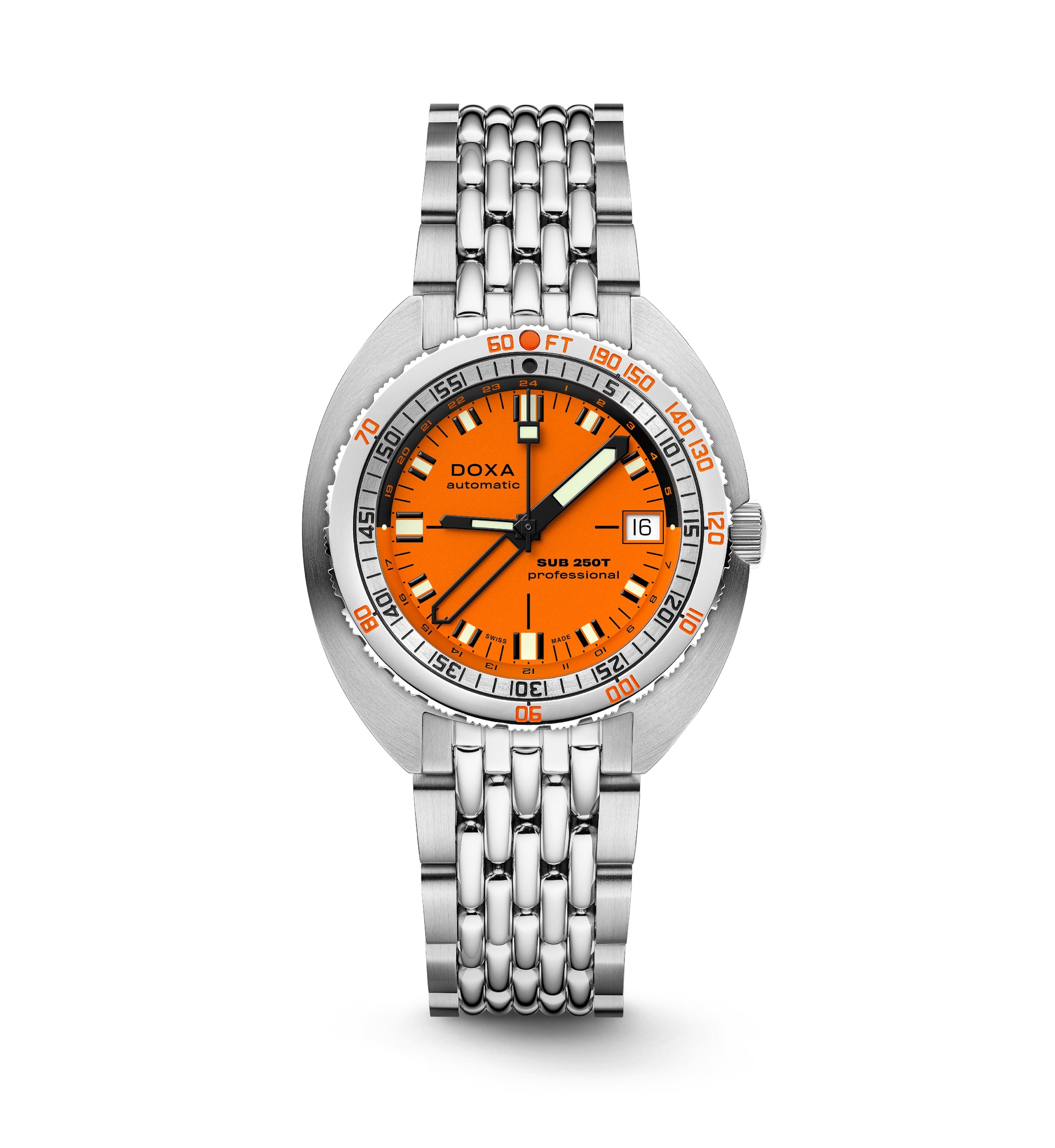 Doxa SUB 250T GMT Professional Automatic (Orange Dial / 40mm)