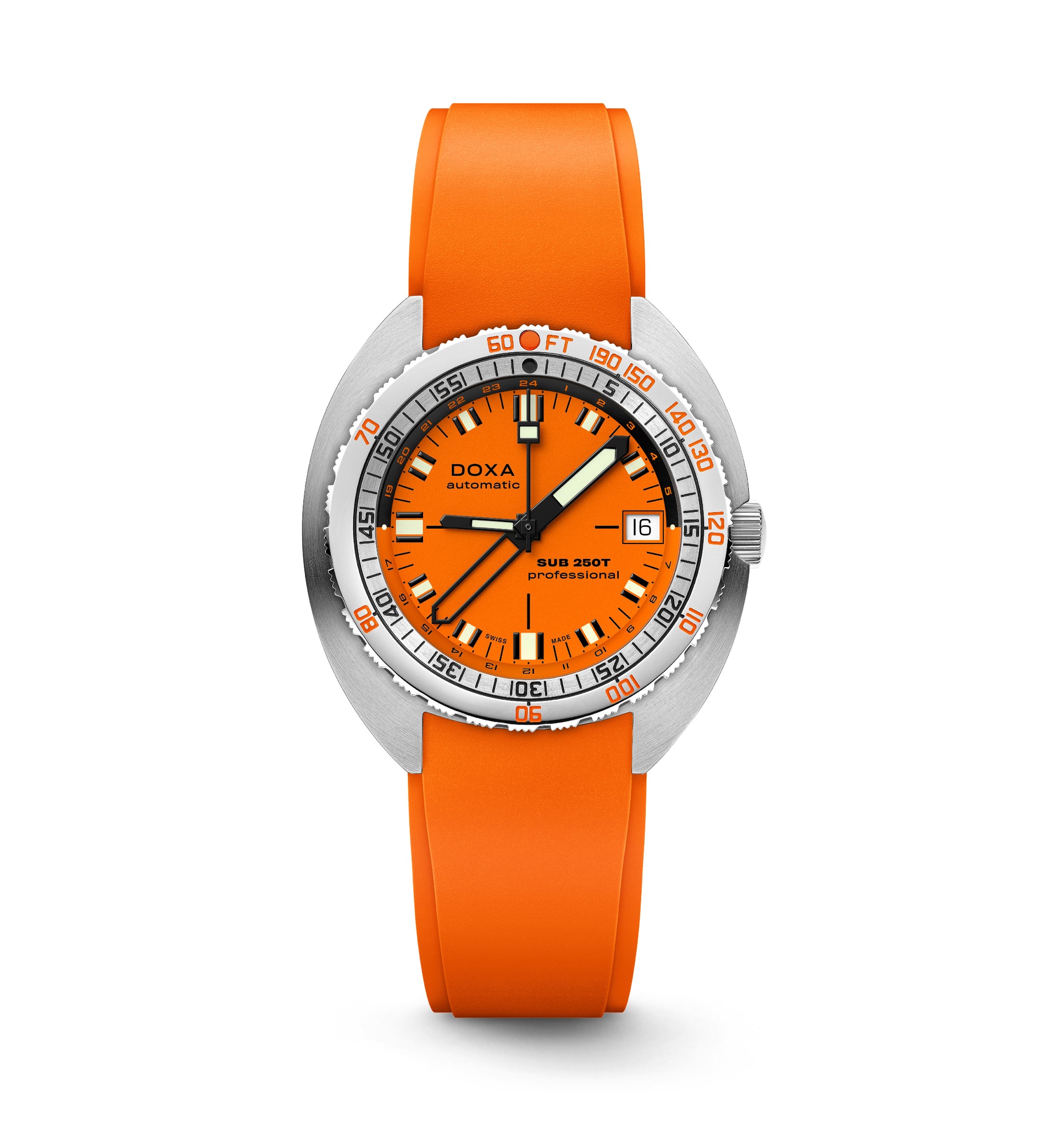 Doxa SUB 250T GMT Professional Automatic (Orange Dial / 40mm)