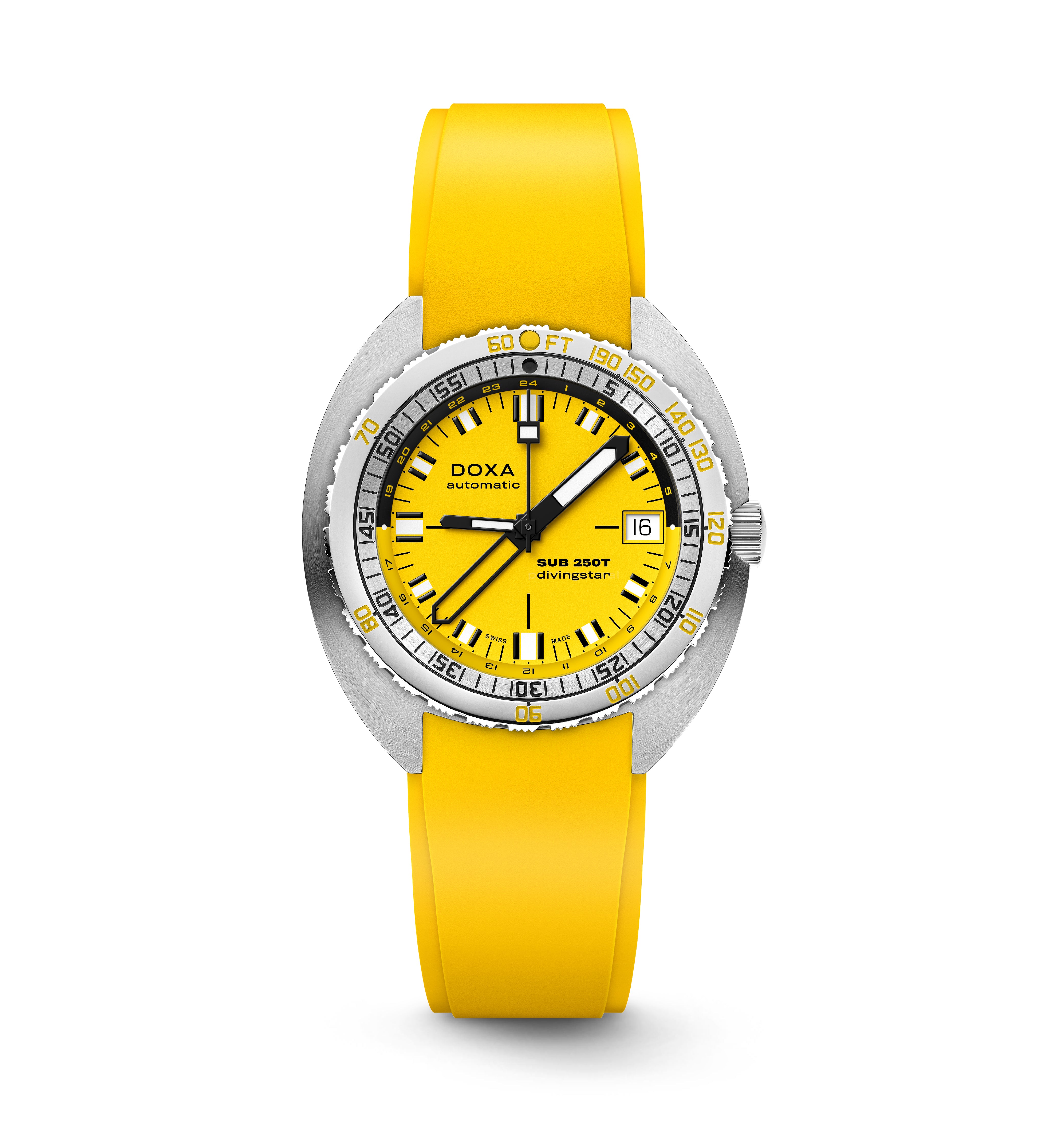 Doxa SUB 250T GMT Divingstar Automatic (Yellow Dial 40mm
