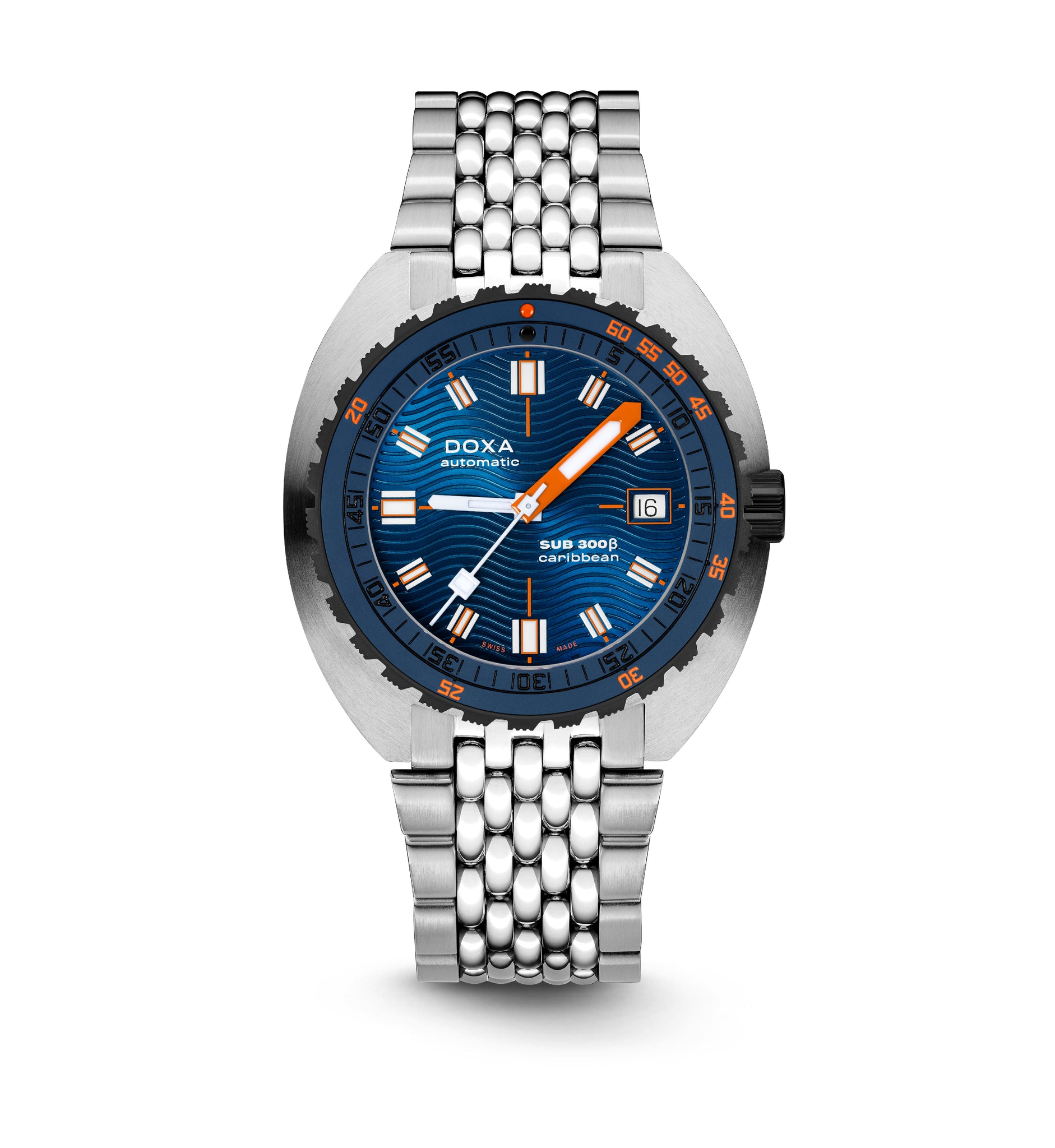 Doxa SUB 300 Beta Caribbean Automatic (Blue Dial / 42.5mm)