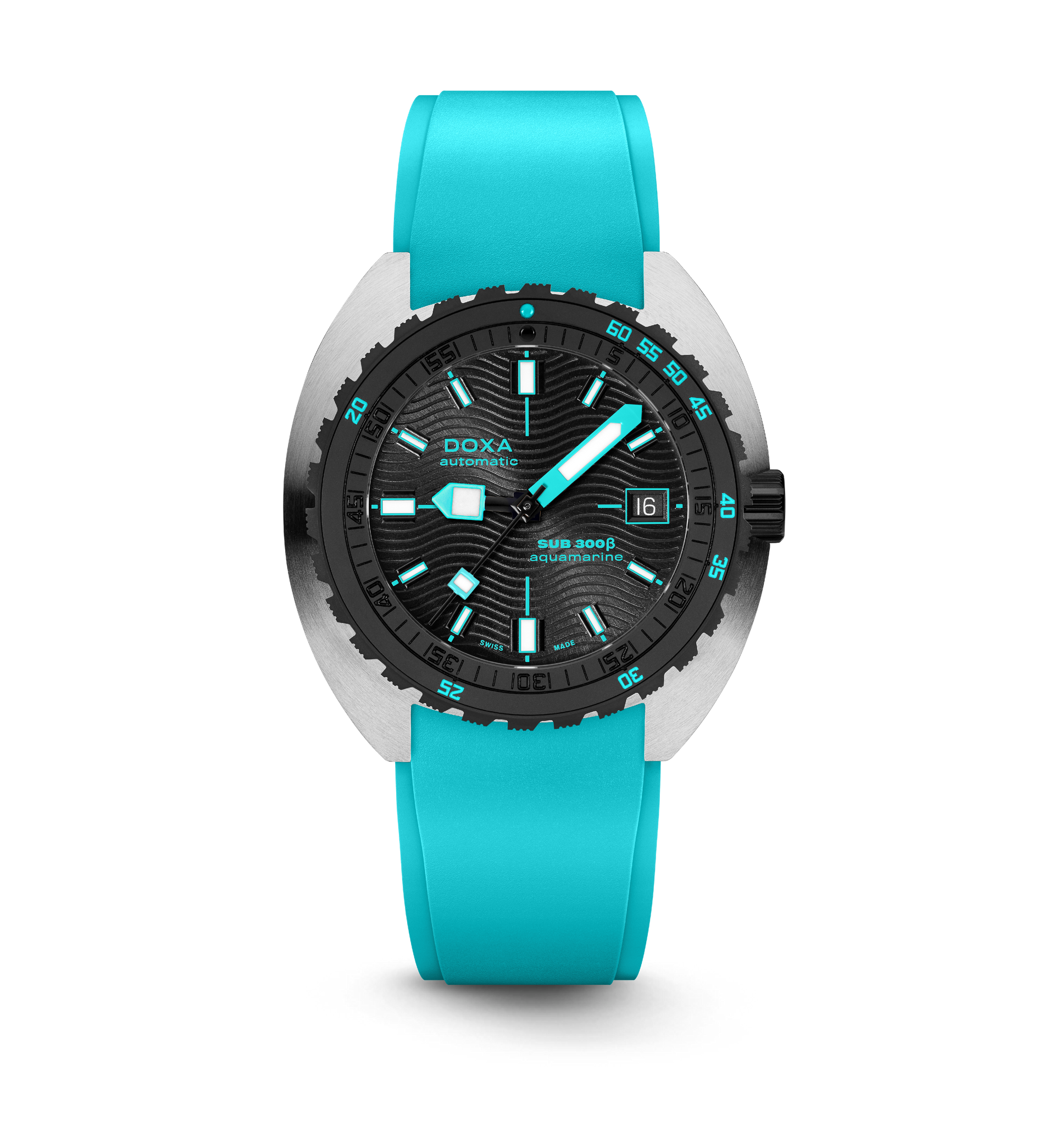 Doxa SUB 300 Beta Aquamarine Automatic (Black Dial / 42.5mm)