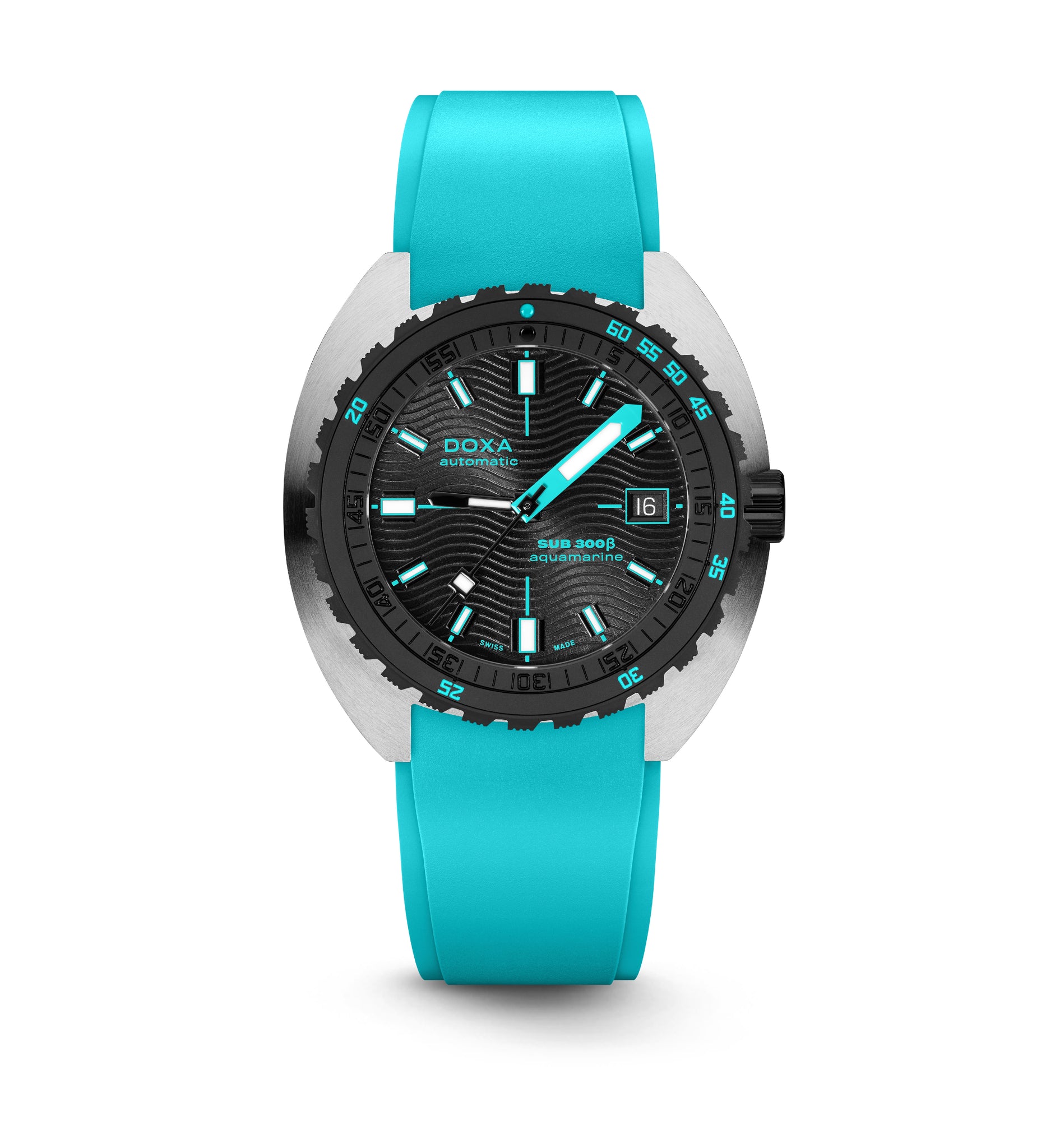 Doxa SUB 300 Beta Aquamarine Automatic (Black Dial / 42.5mm)