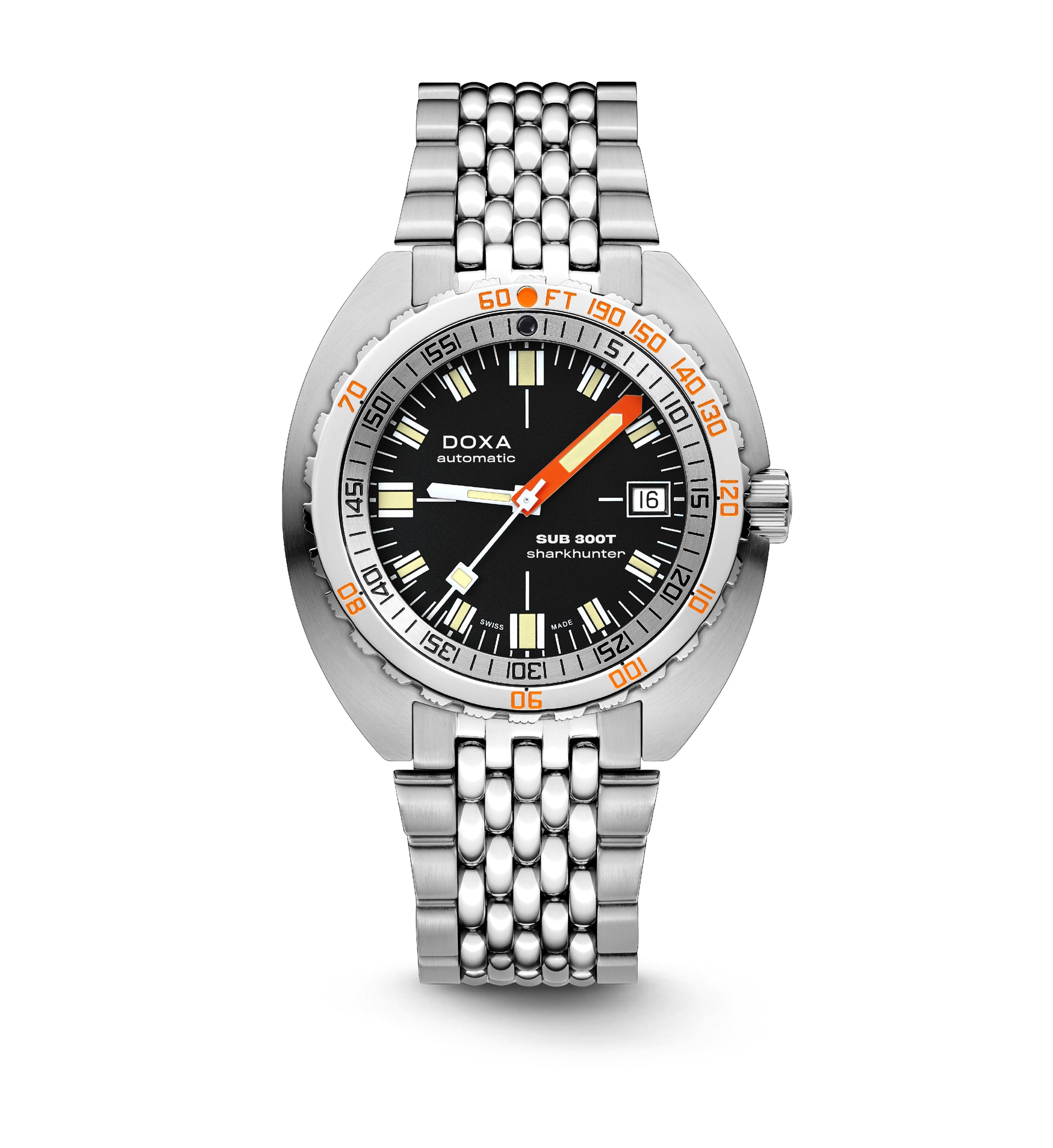 Doxa SUB 300T Sharkhunter Automatic (Black Dial / 42.5mm)