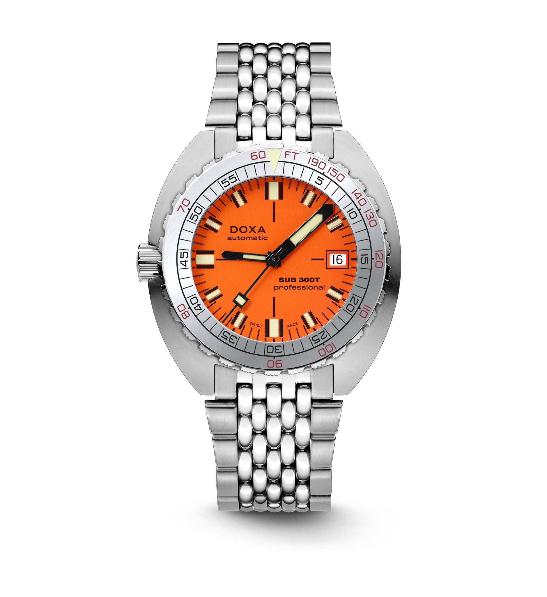 Doxa SUB 300T Professional Aristera Limited Edition Automatic (Orange Dial / 42.5mm)