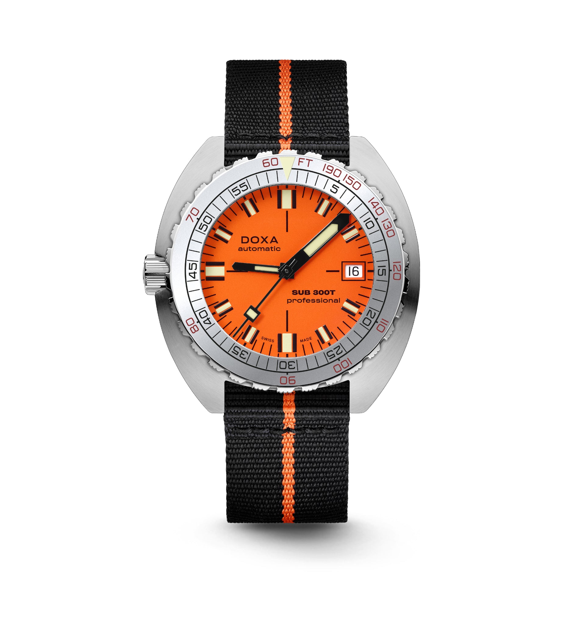 Doxa SUB 300T Professional Aristera Limited Edition Automatic (Orange Dial / 42.5mm)