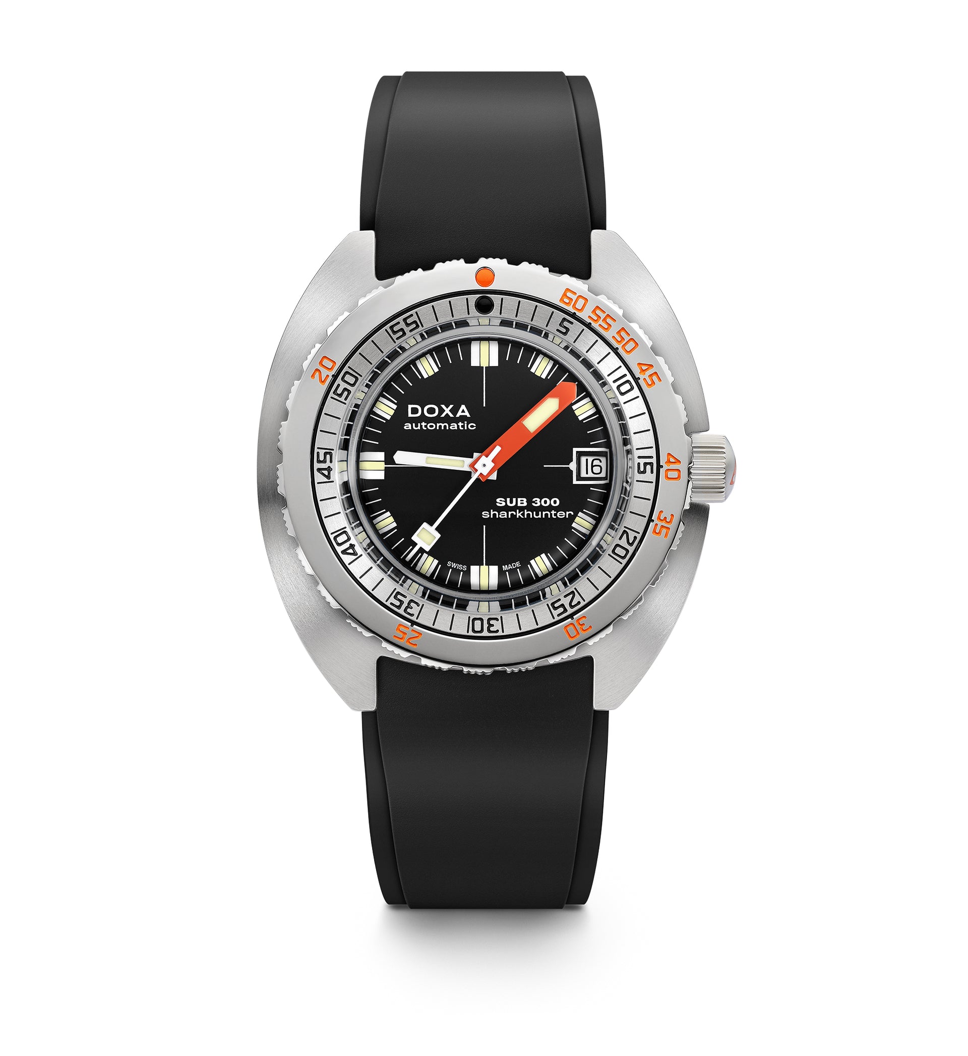 Doxa SUB 300 Sharkhunter Automatic (Black Dial / 42.5mm)