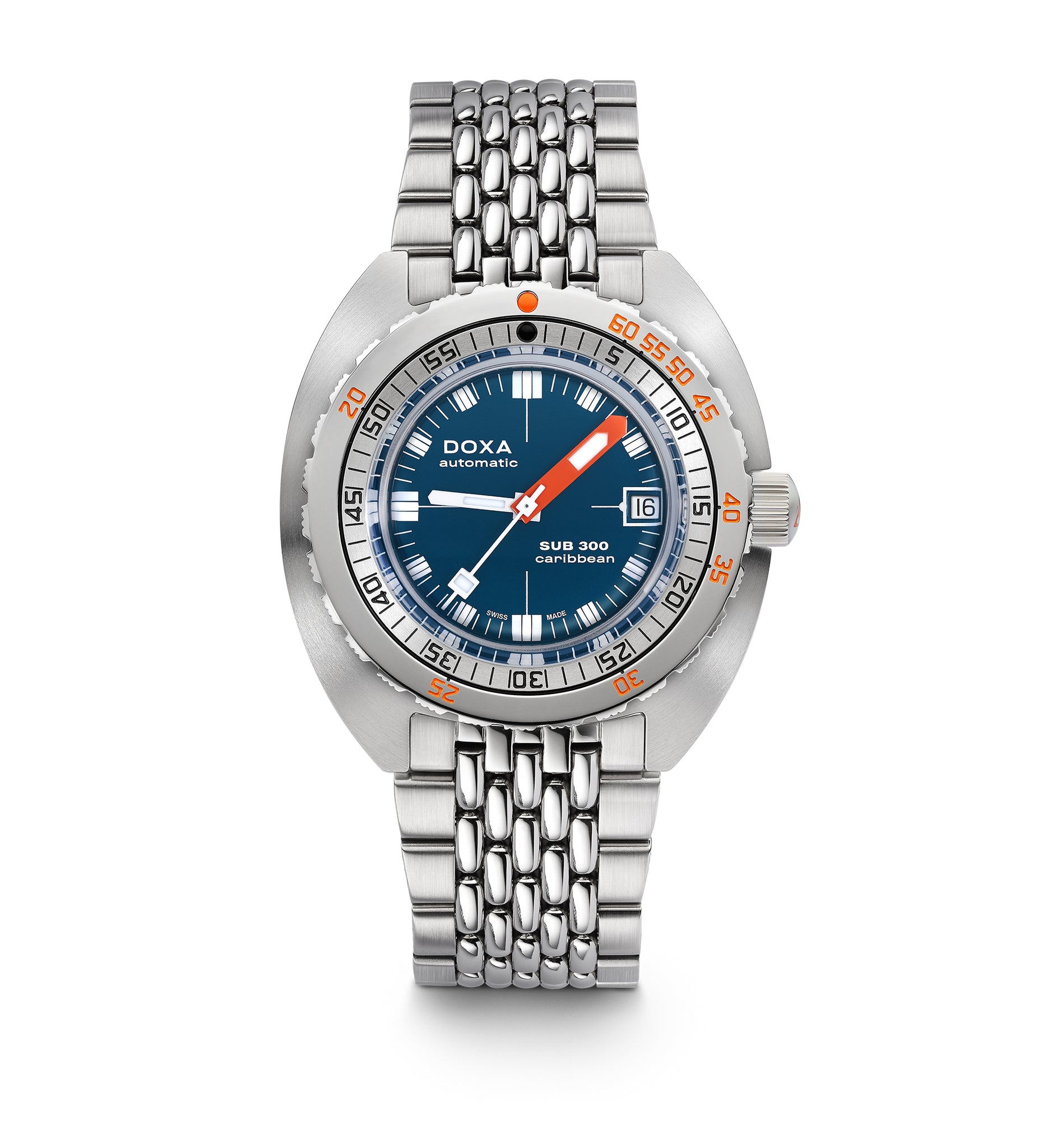 Doxa SUB 300 Caribbean Automatic (Blue Dial / 42.5mm)