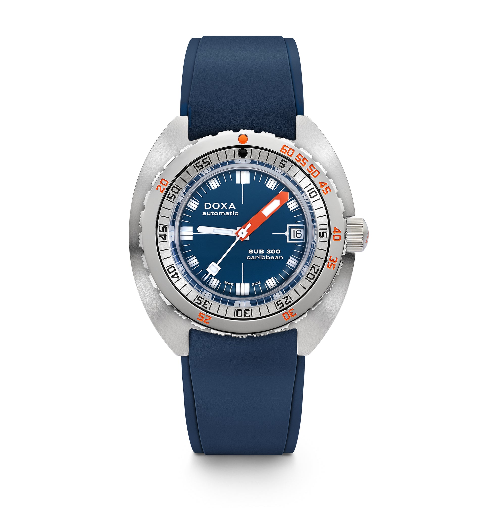 Doxa SUB 300 Caribbean Automatic (Blue Dial / 42.5mm)