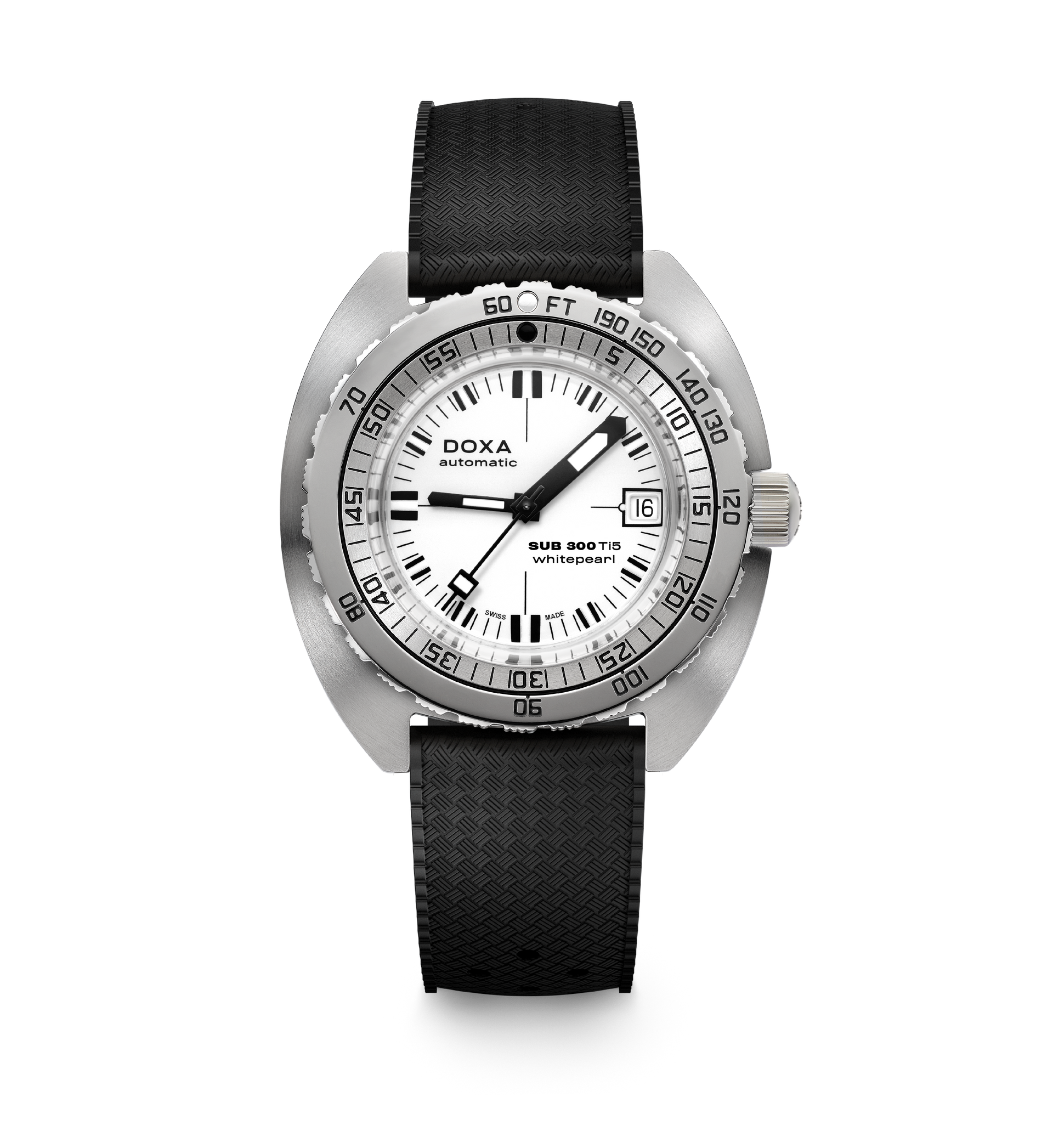 Doxa SUB 300 Ti5 Whitepearl Automatic (White Dial / 42.5mm)