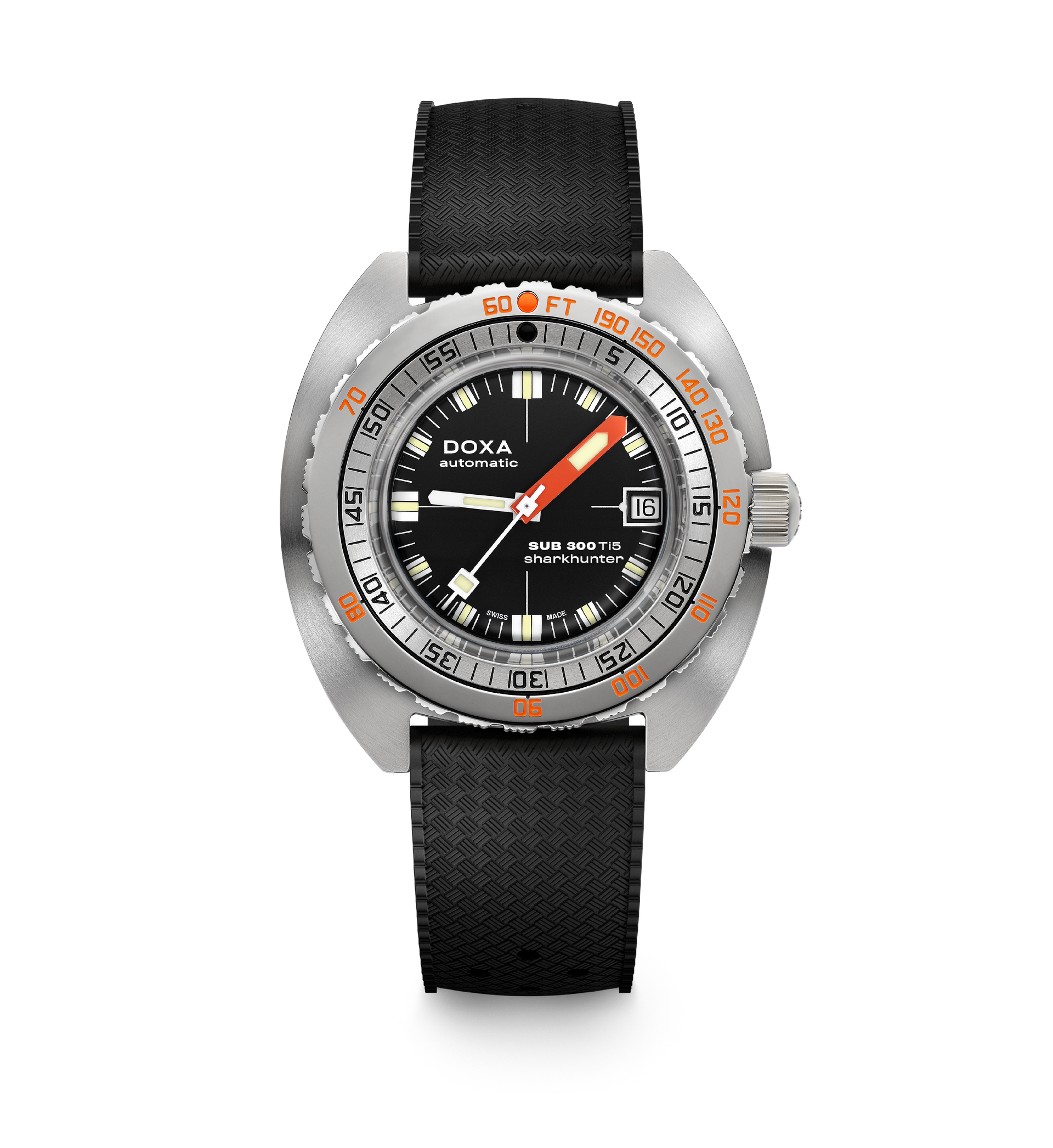 Doxa SUB 300 Ti5 Sharkhunter Automatic (Black Dial / 42.5mm)